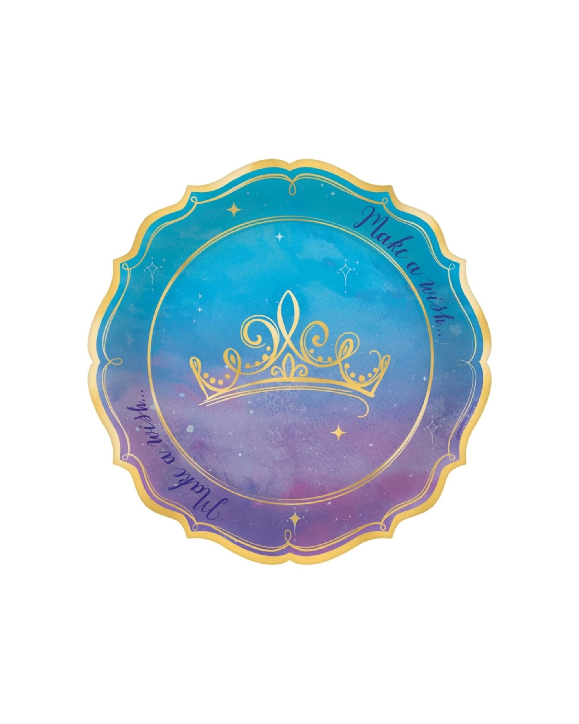 2 Anagram 8pc Disposable Paper Plates Princess Once Upon A Time 17cm - Multi, 2 of 2