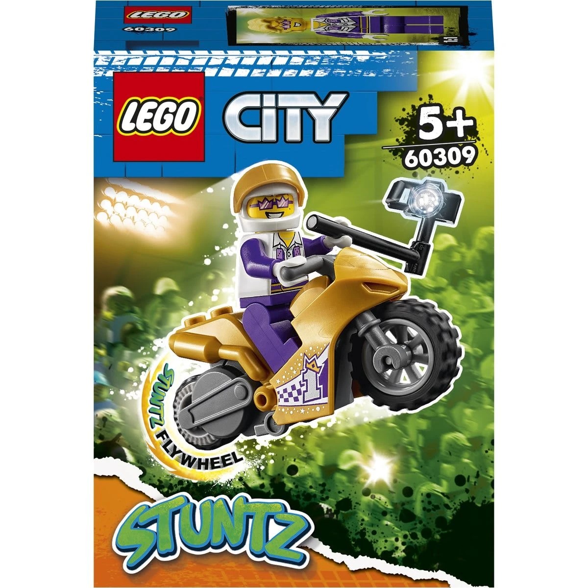 1 LEGO City Stunt Selfie Stunt Bike 60309, 1 of 6