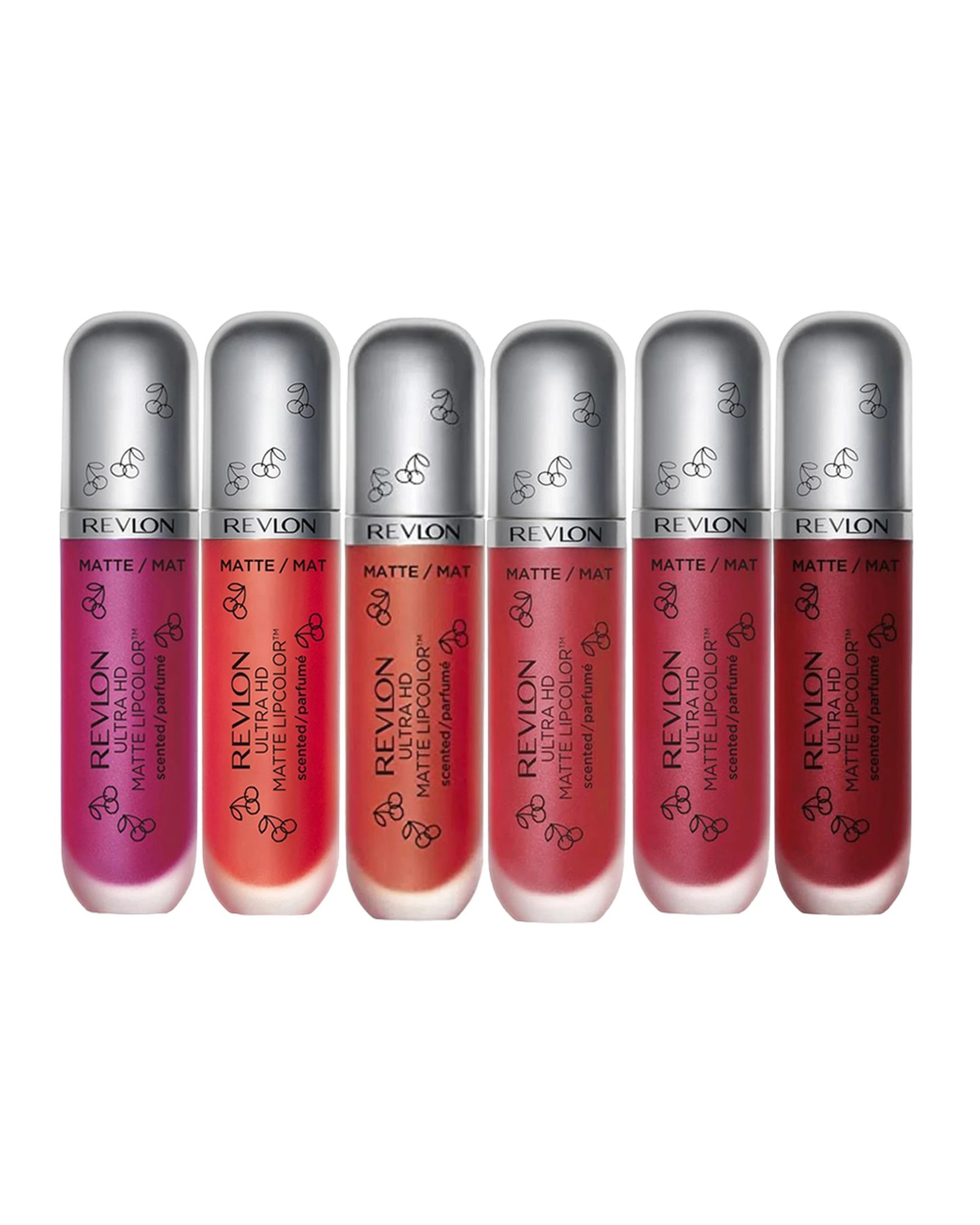1 Revlon Ultra Hd Matte Cherry Reds Lipcolor 5.9ml 6pc Collection, 1 of 1