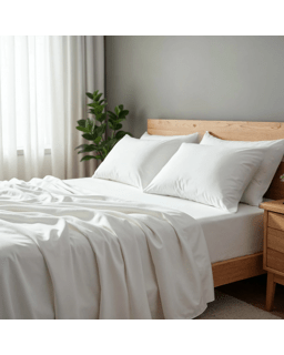 Target Nico Mini Waffle Australian Cotton Quilt Cover Set - Super King Bed - White