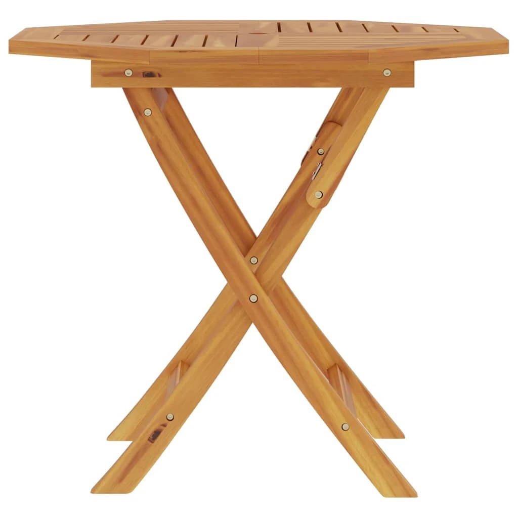 4 vidaXL Dining table Foldable - Brown, 4 of 9
