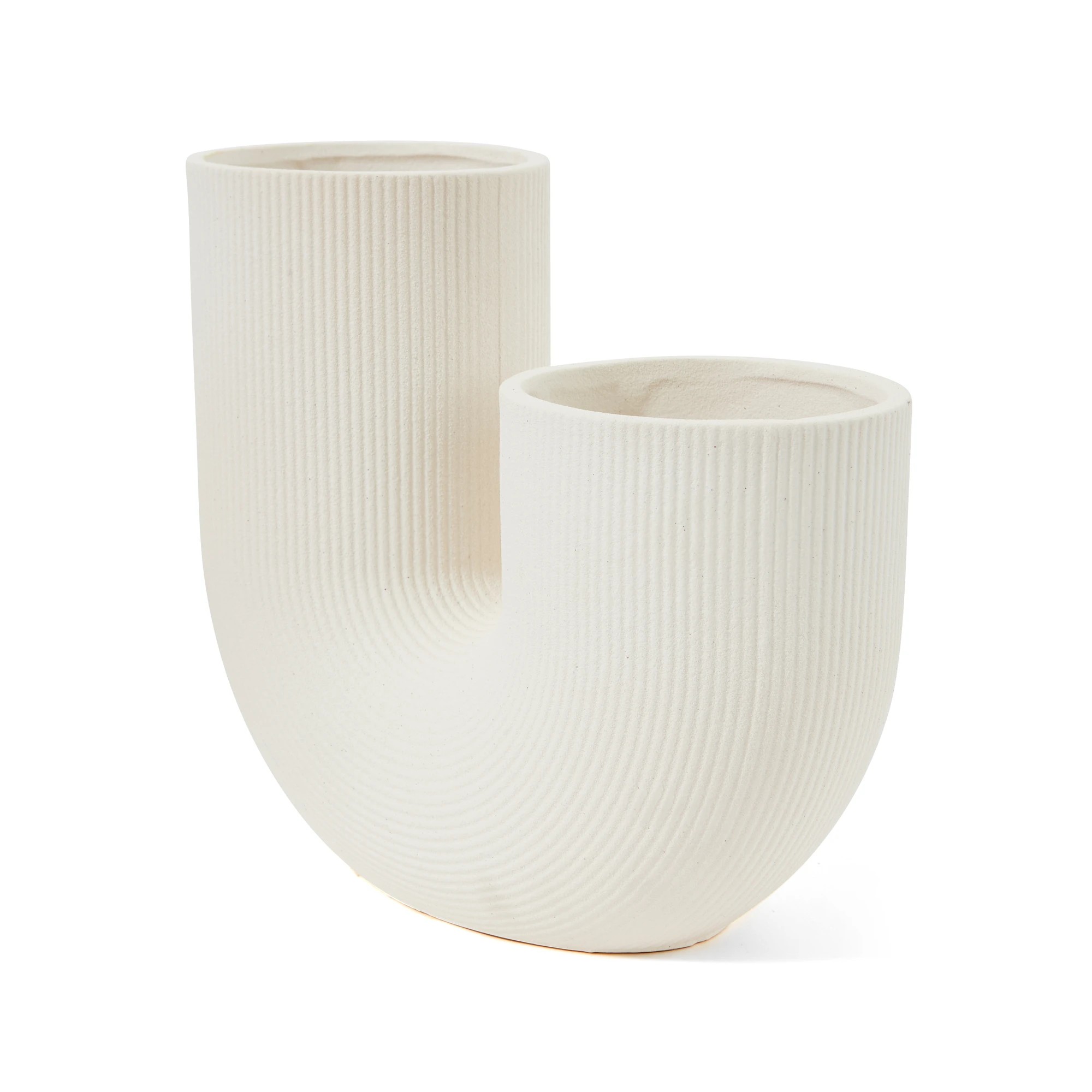 2 Large U-Shape Vase, 2 of 5