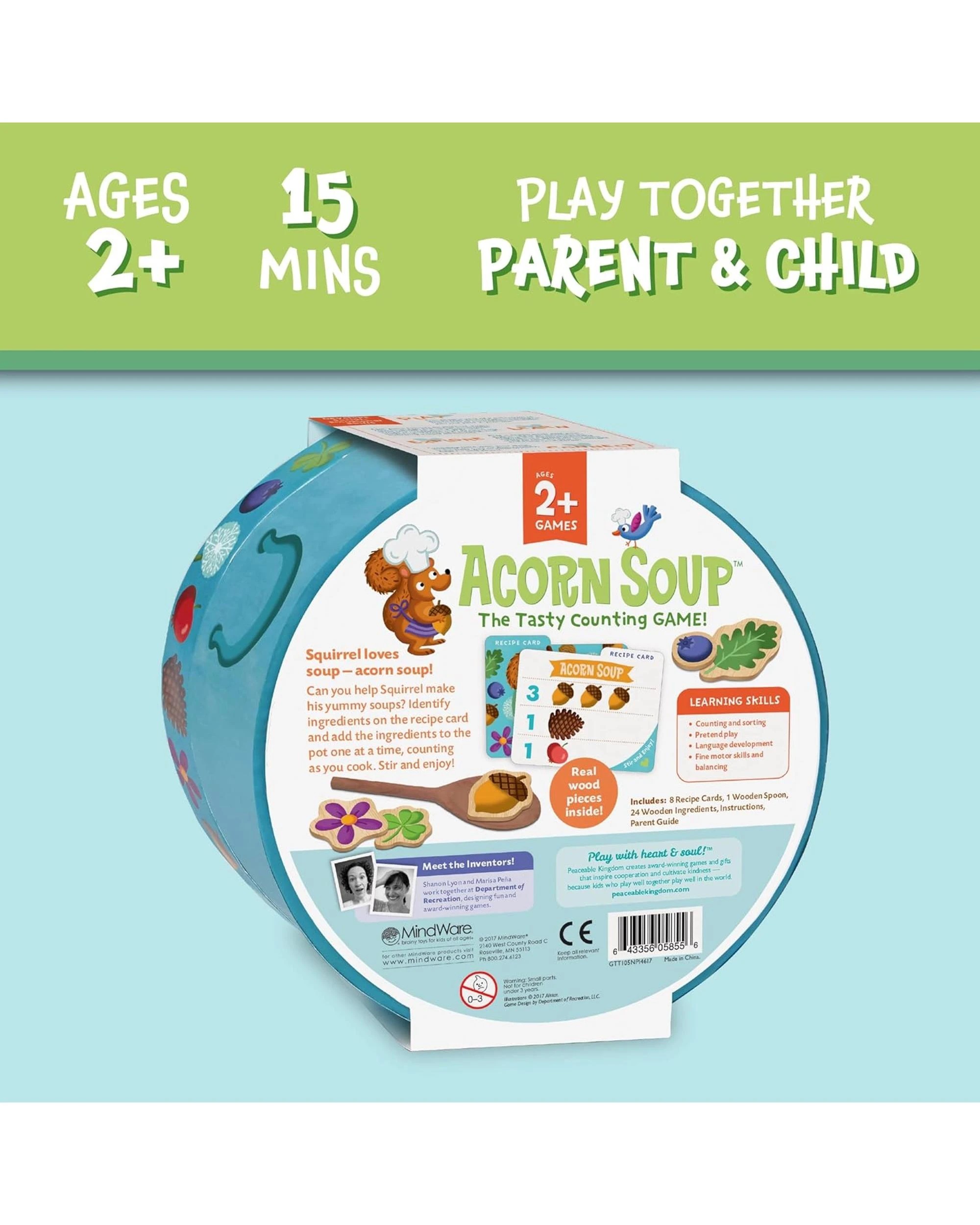 5 Peaceable Kingdom Acorn Soup Counting Game, 5 of 6