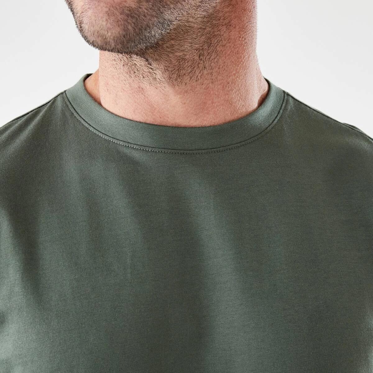 5 Australian Cotton Crew Neck T-shirt AGAVE, 5 of 5