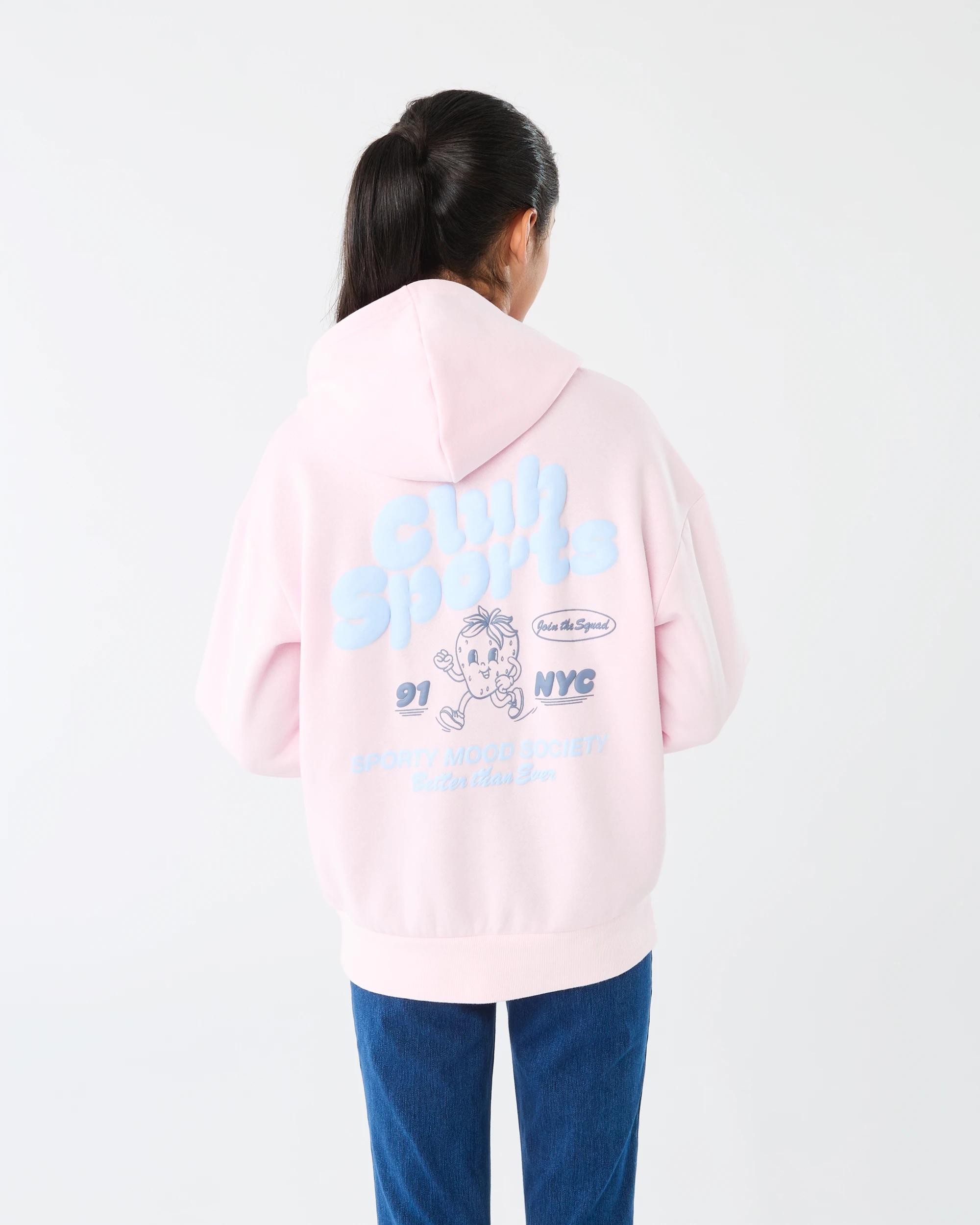 2 Oversized Hoodie Pink Club, 2 of 7