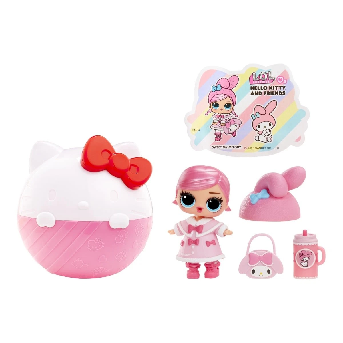 2 L.O.L. Surprise! Loves Hello Kitty and Friends Tots Core Character Limited Edition - Assorted, 2 of 6