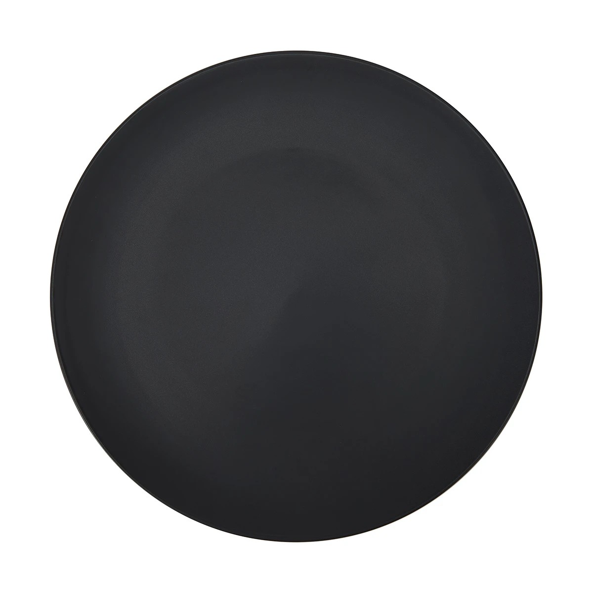 4 Matte Black Dinner Plate, 4 of 9