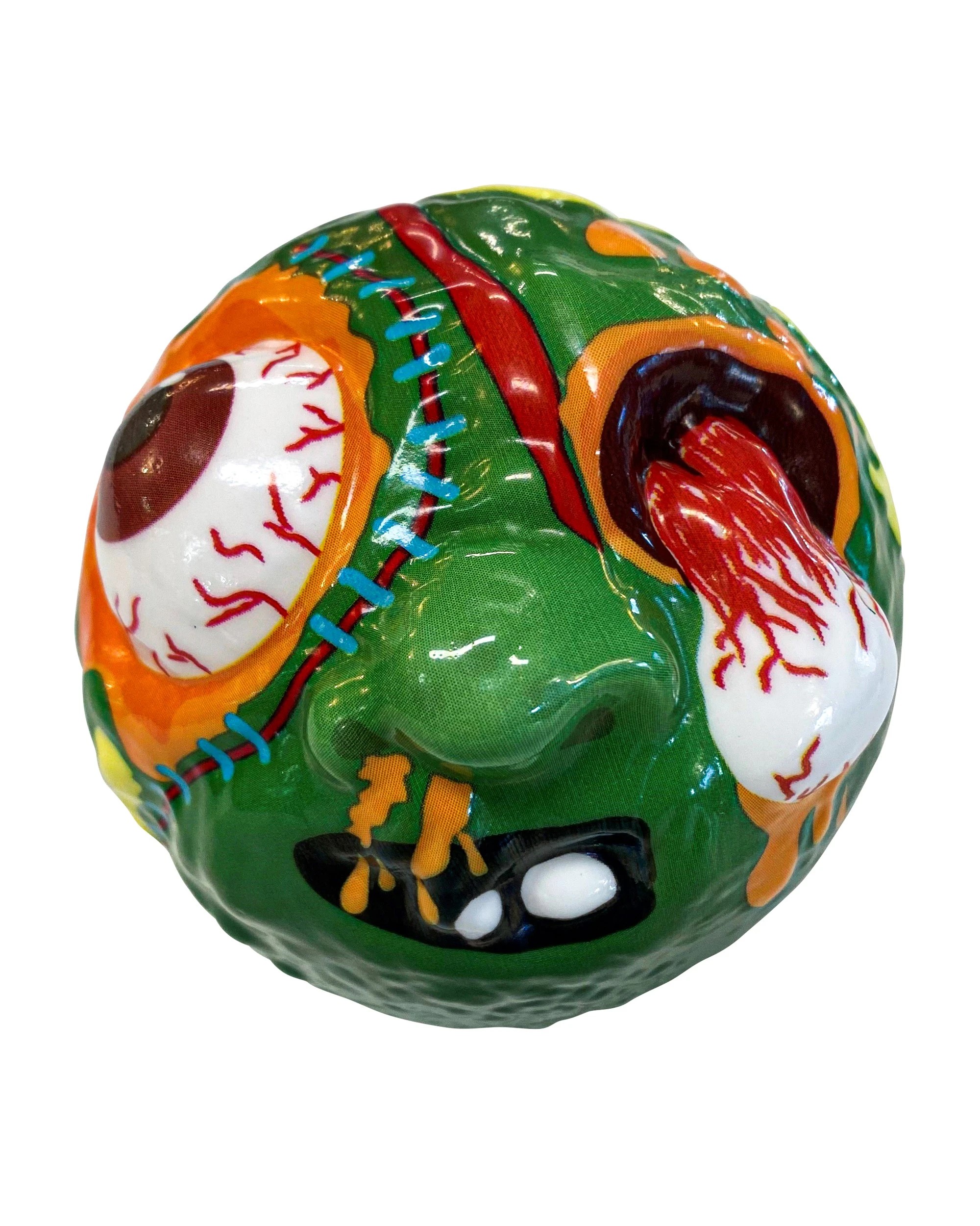 6 9cm Evil Bounce Ball - Assorted
 - Multi, 6 of 7