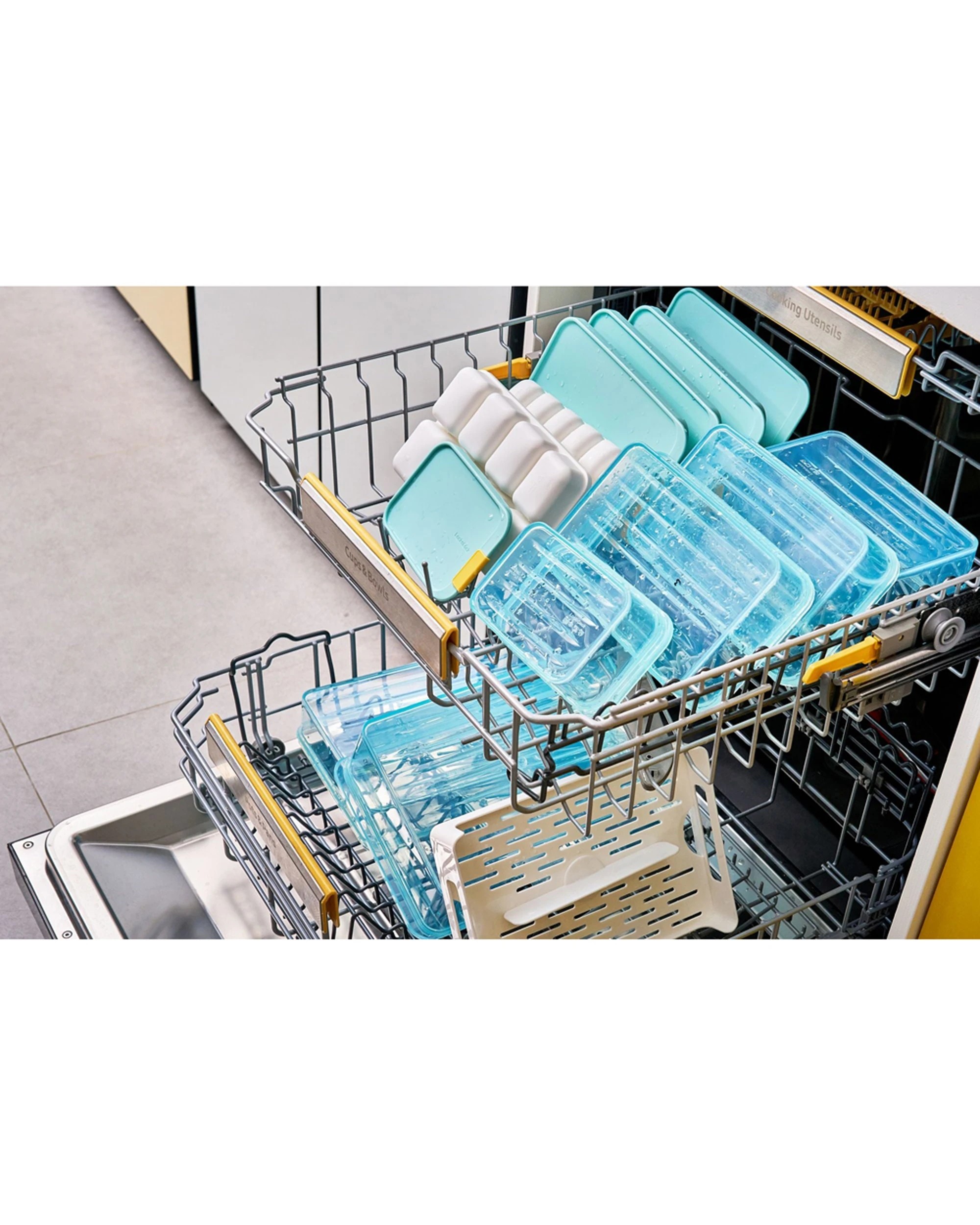 5 Lock & Lock Freezer Fit Rectangular Airtight Stackable Food Container & Drainer 3.5L, 5 of 7