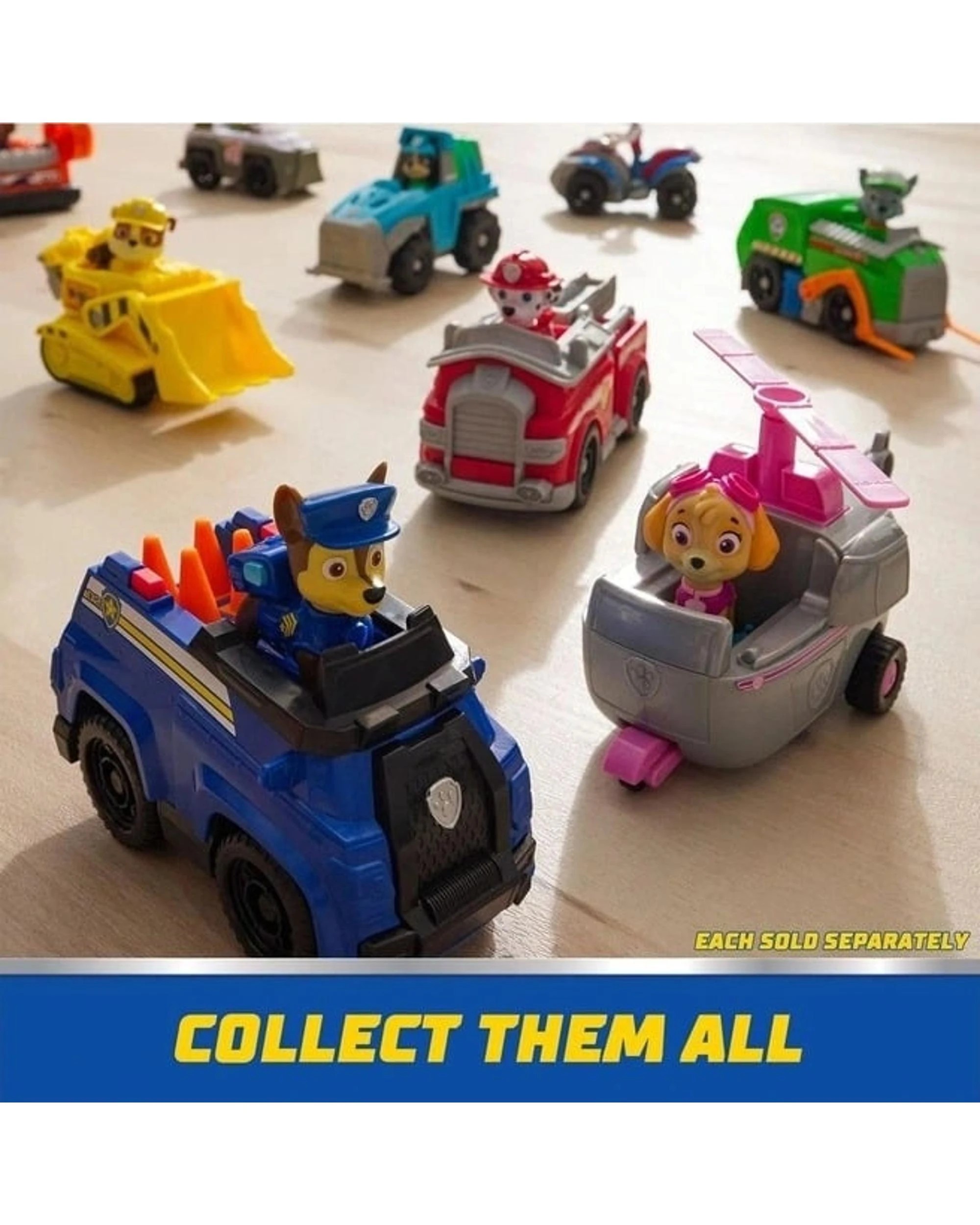 7 Paw Patrol Sustainable Basic Vehicle Everest Snow Plow, 7 of 7