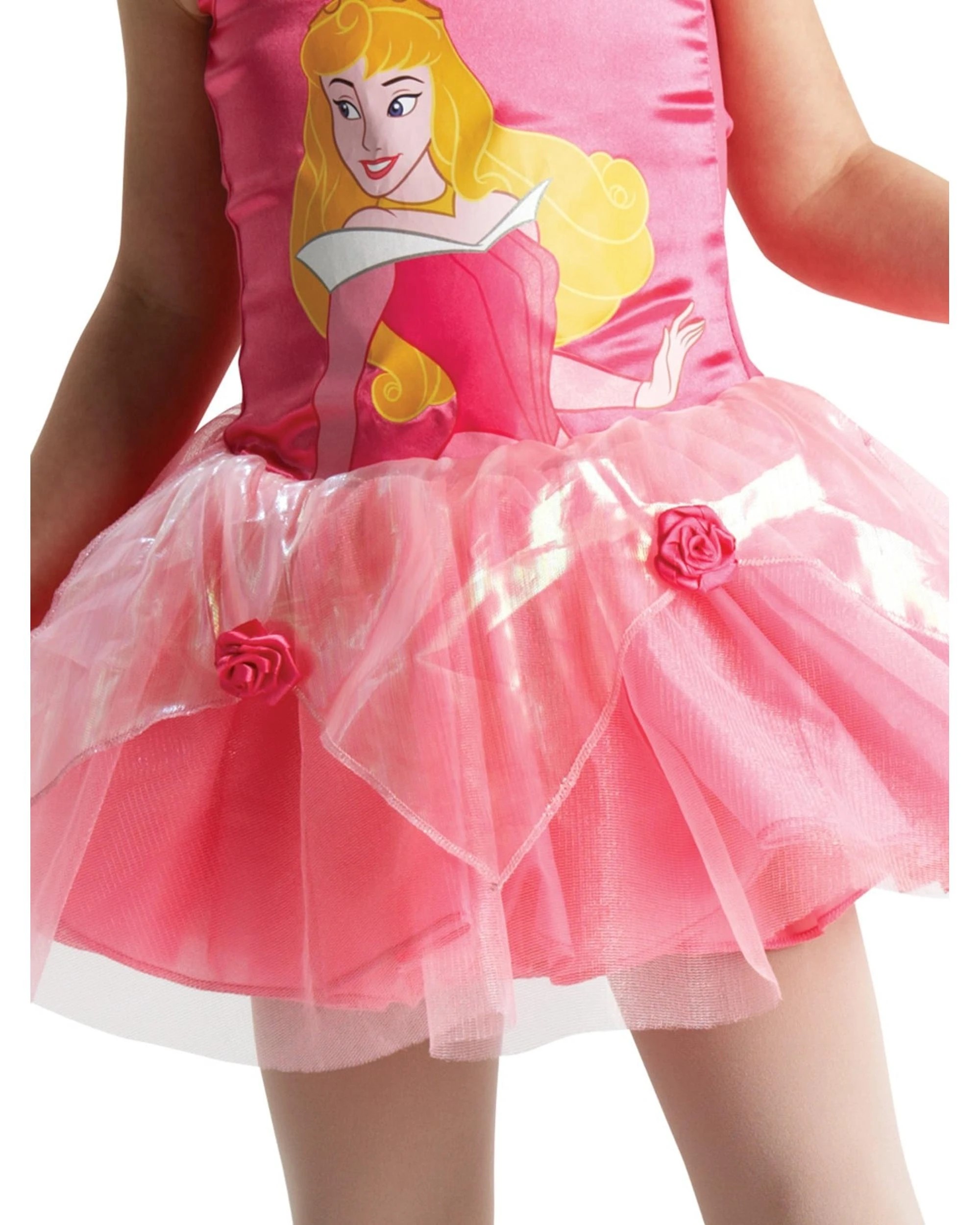 3 Disney Princess Aurora Sleeping Beauty Ballerina Dress Child Costume Toddler, 3 of 4