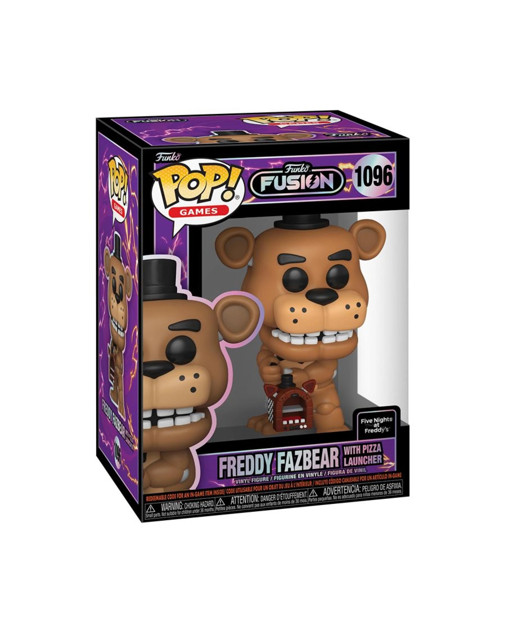 3 Funko Fusion Freddy Fazbear with Pizza Launcher Funko POP! Vinyl, 3 of 6