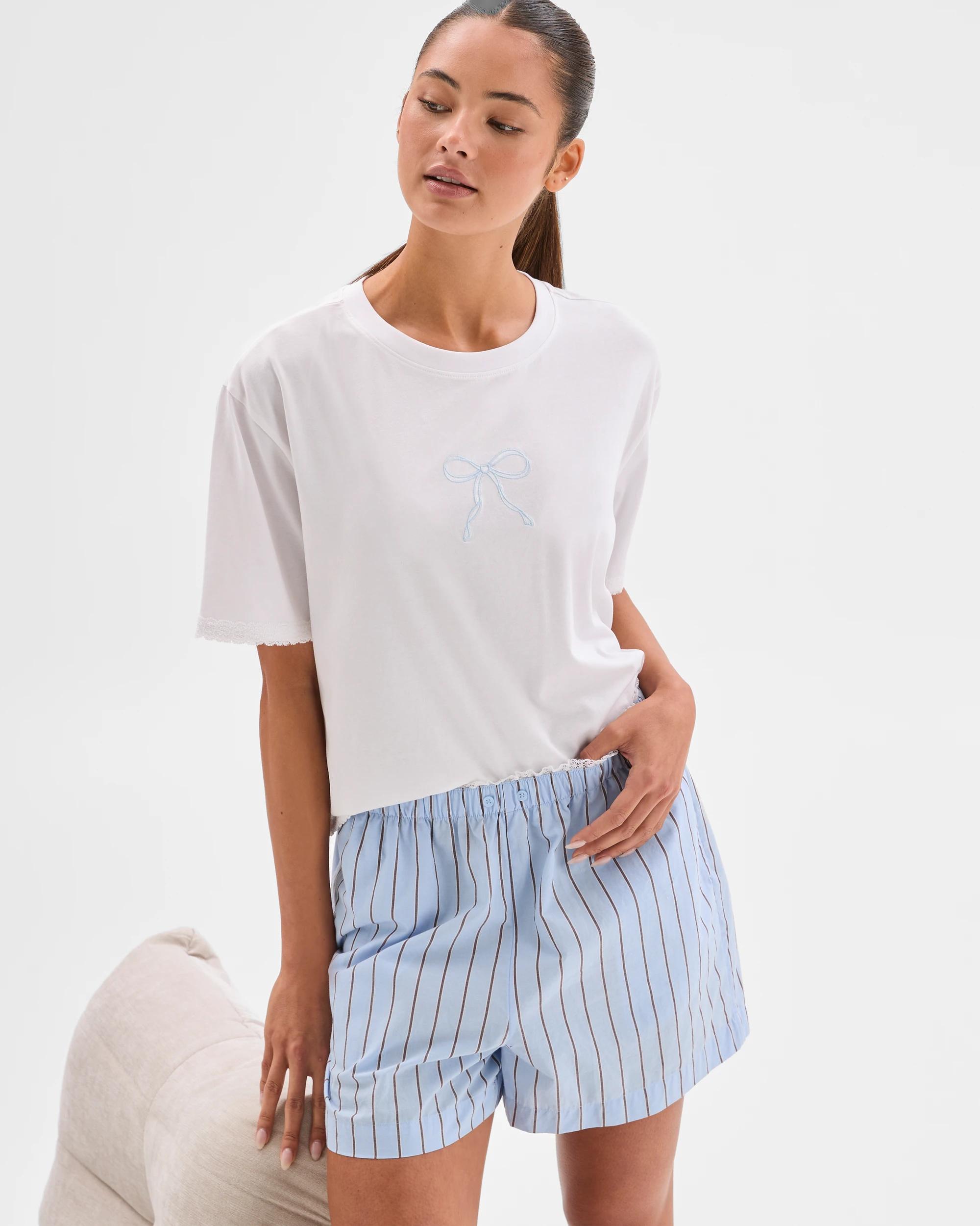 1 Lily Loves Australian Cotton Sleep Boxer Shorts , 1 of 6