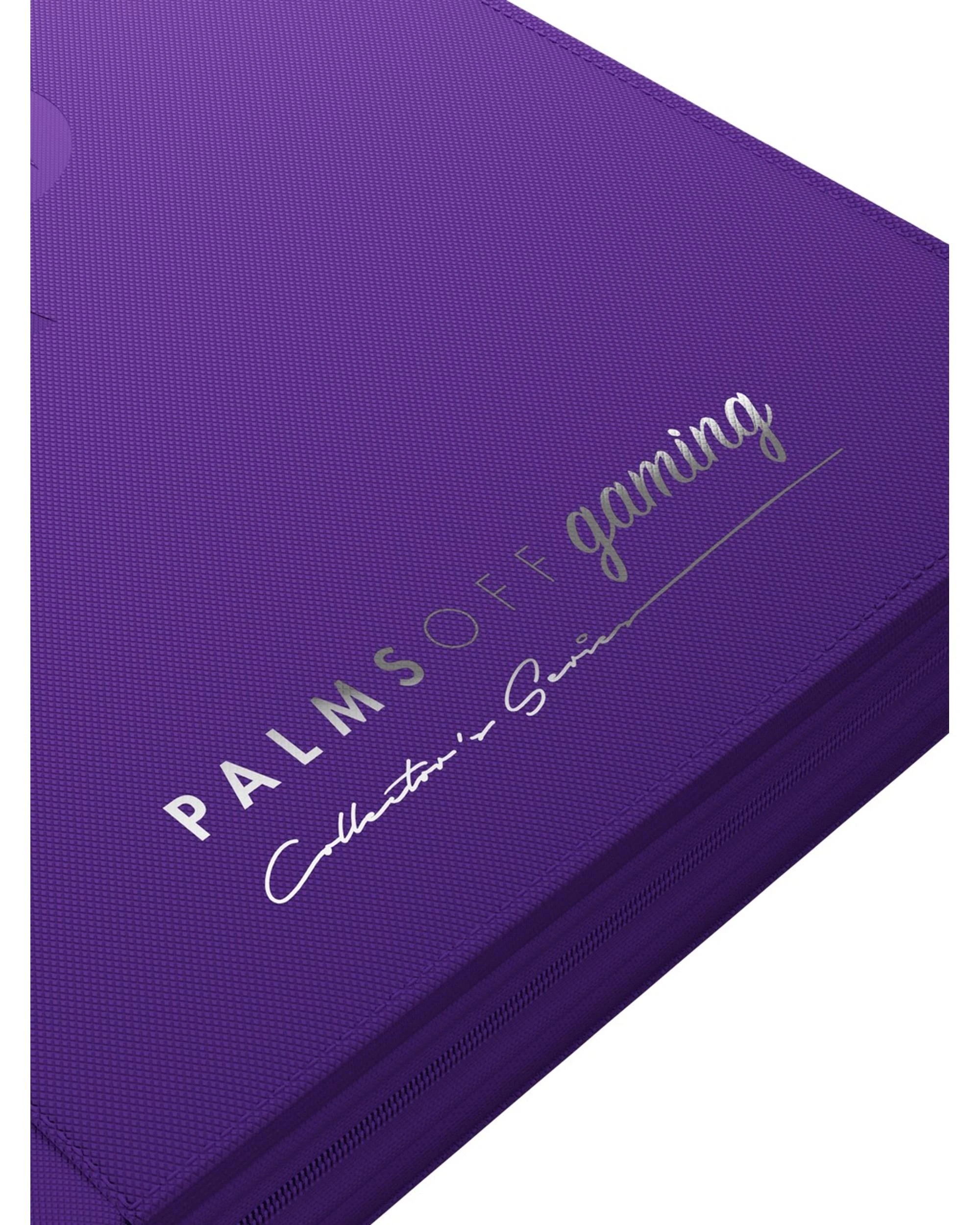 6 Palms Off Gaming Collector's Series 9 Pocket Zip Binder - Purple, 6 of 8
