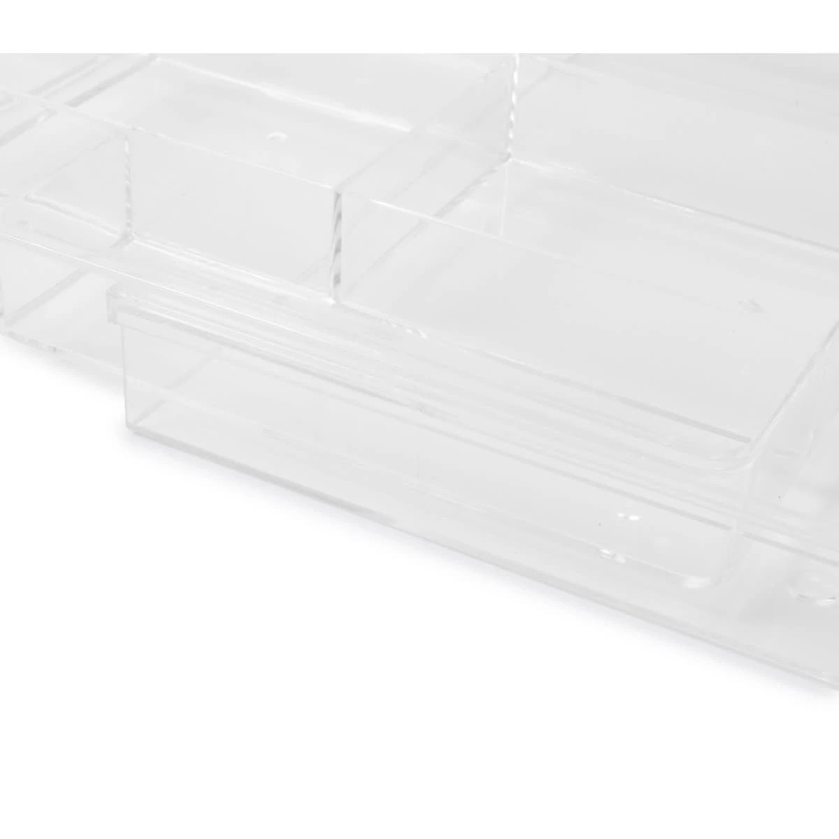 9 Clear Extended Drawer Organiser, 9 of 9