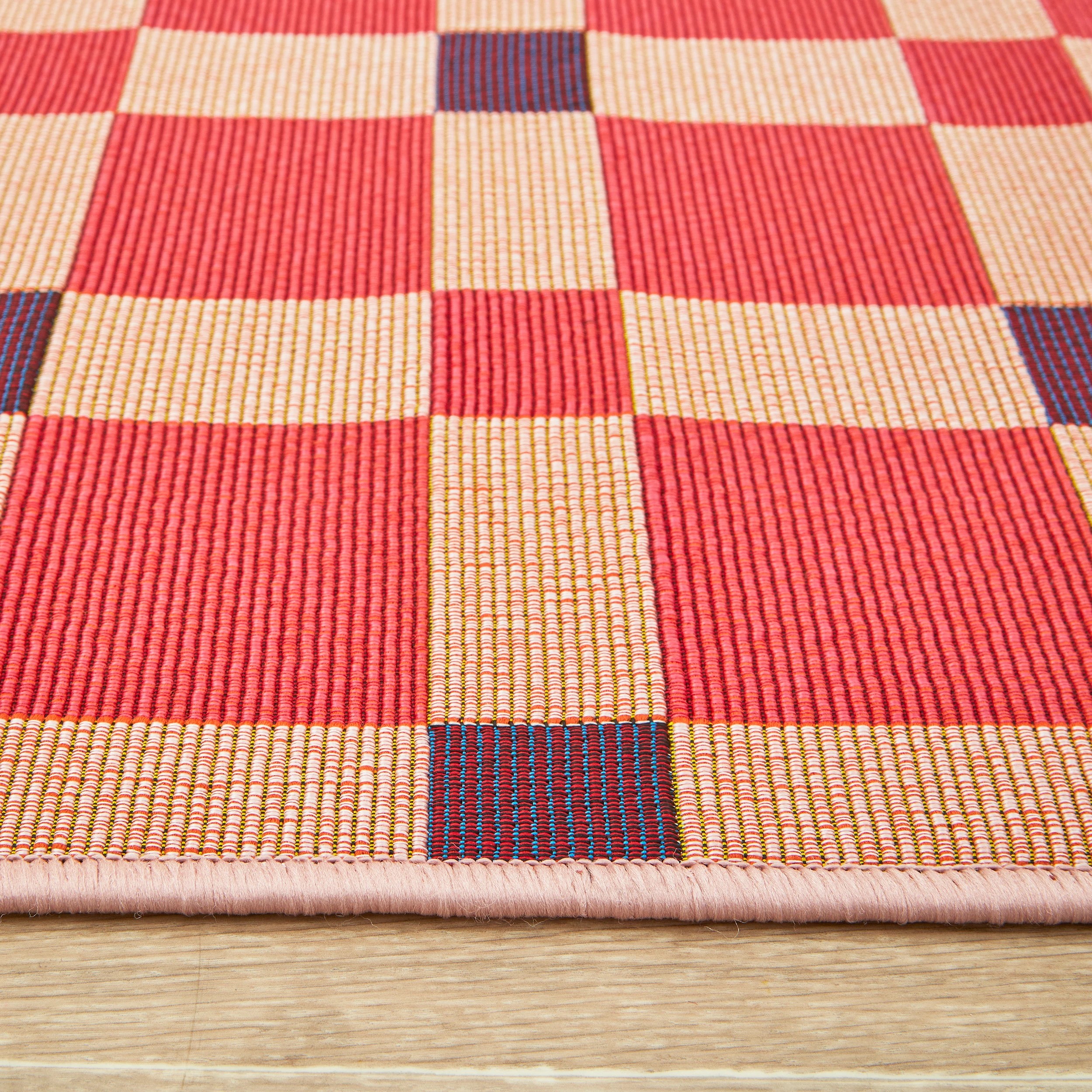 4 Common Ground Rugs Horizon Tito 285x200cm - Large Outdoor Rug - Pink, 4 of 5