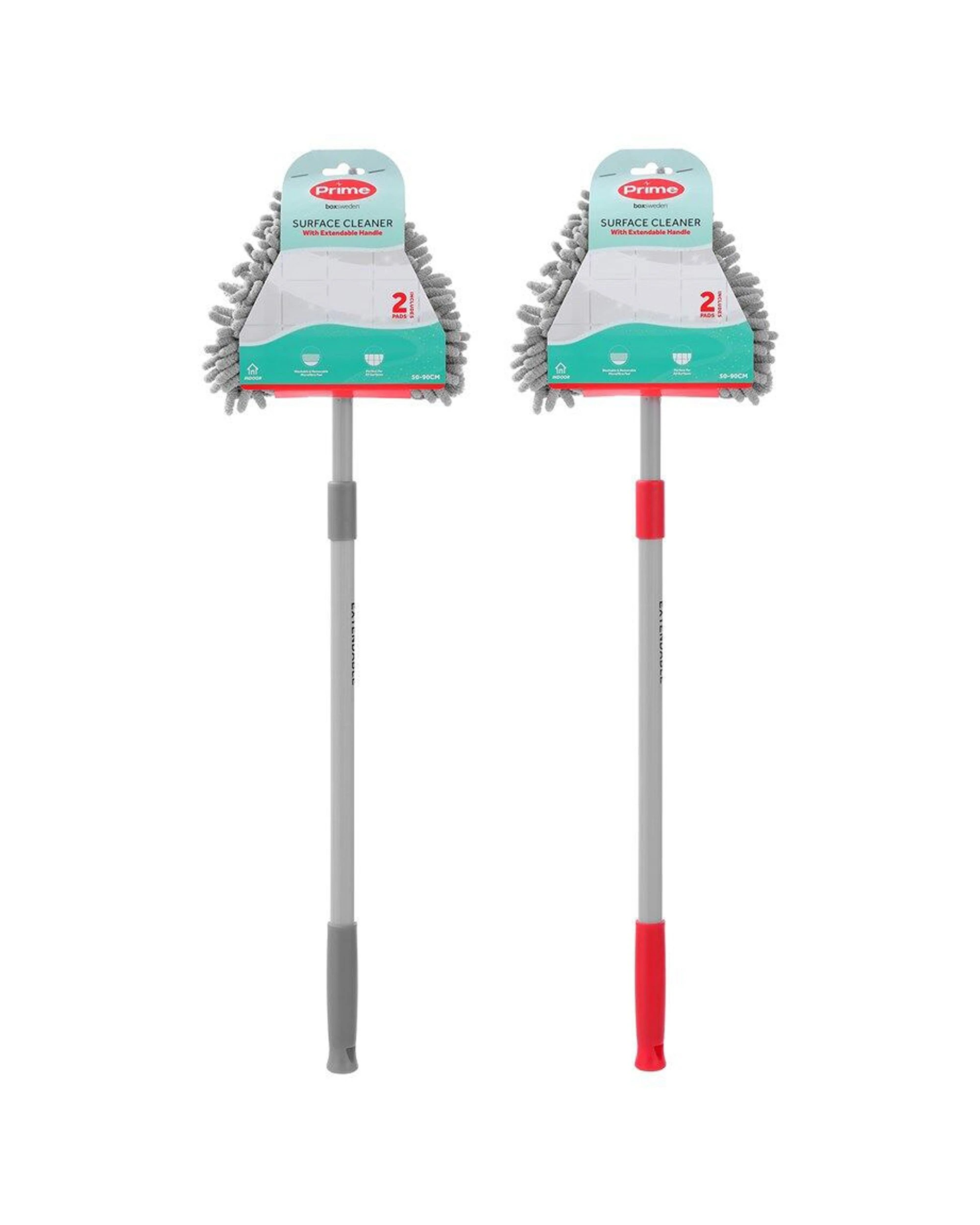 2 Boxsweden Prime Surface Dual Head Cleaner With Extendable Handle - Multi, 2 of 7