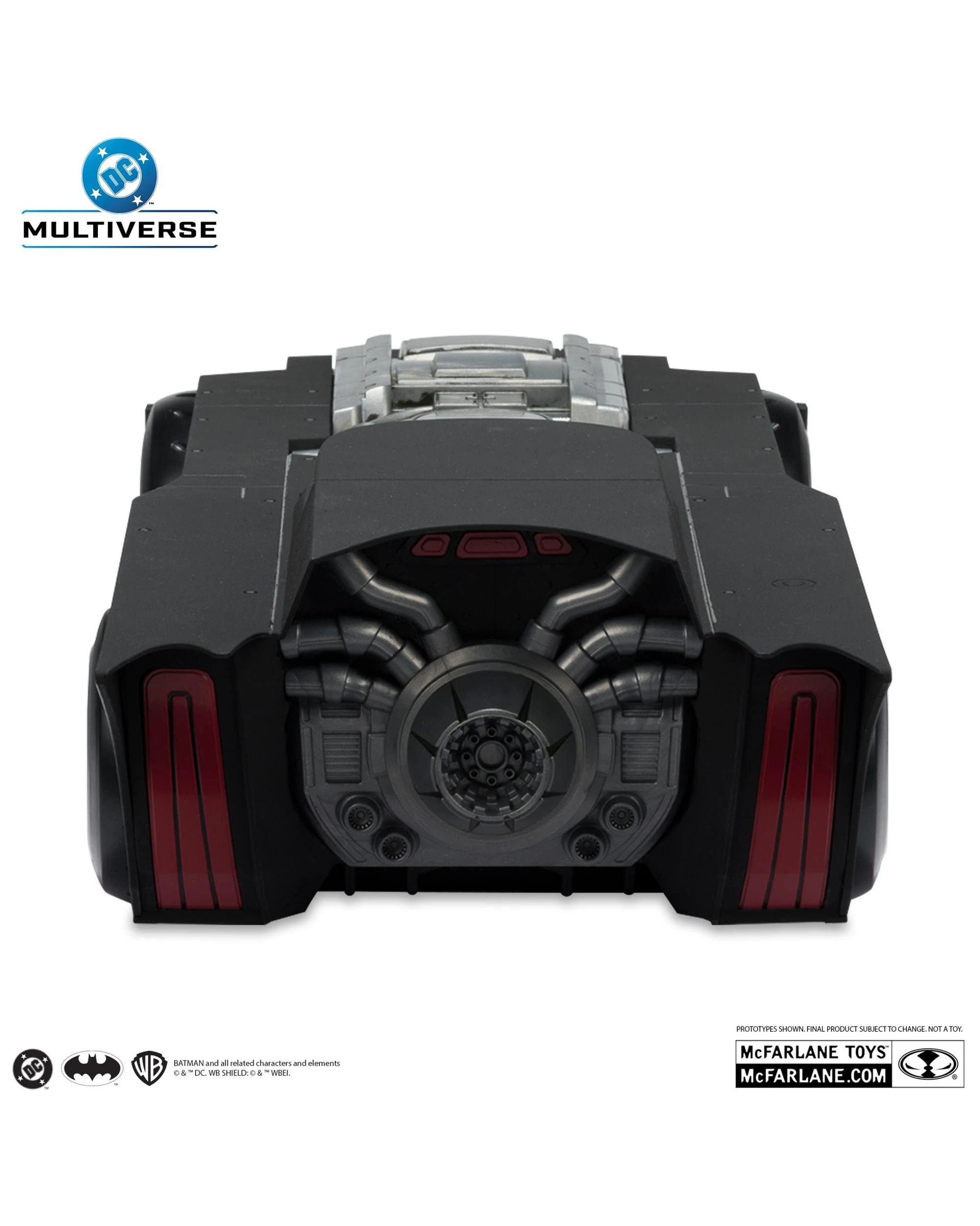 4 DC Multiverse DC Rebirth Batmobile Vehicle for 7 inch Scale Figures, 4 of 10