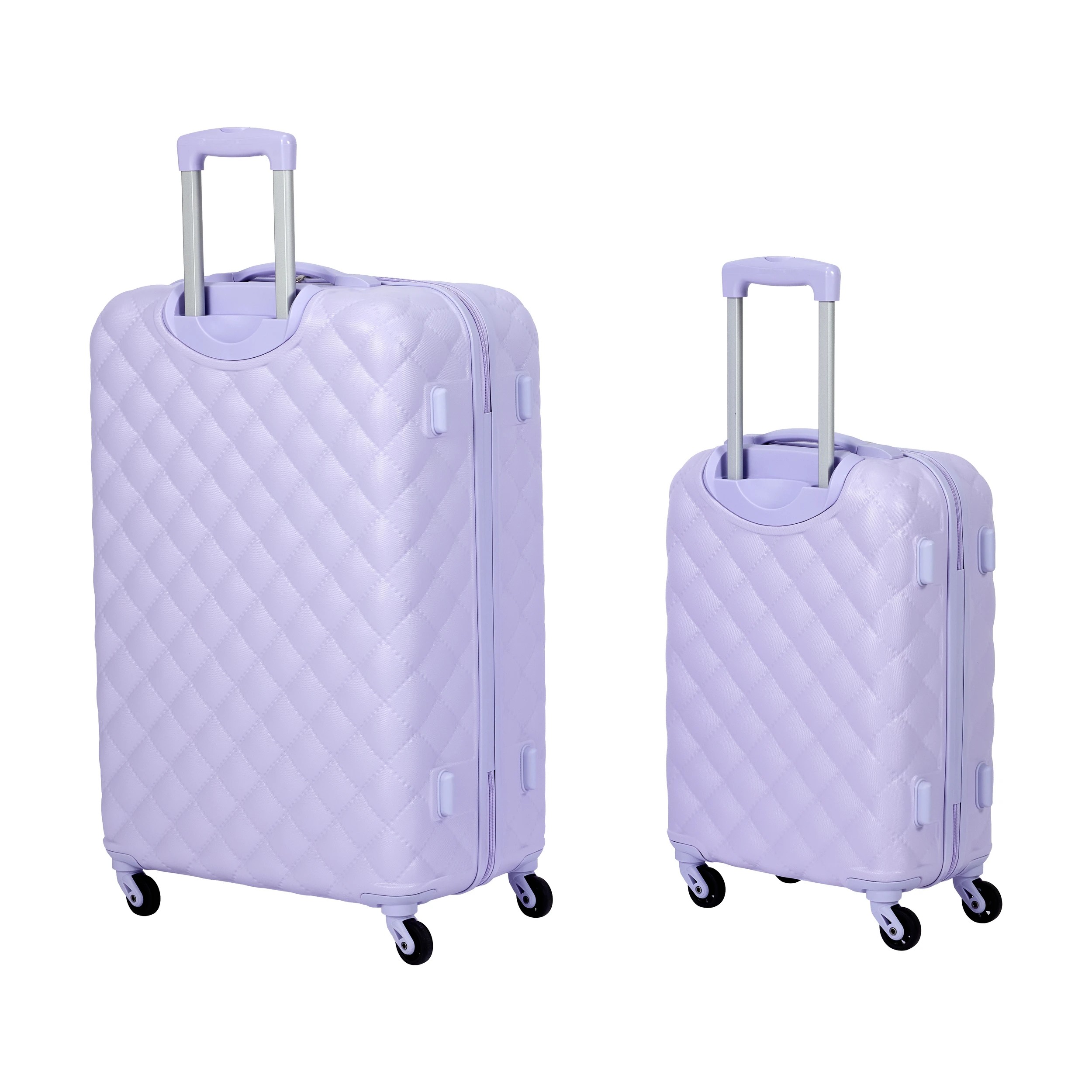2 2 Piece Quilted Hard Case Set - Lilac, 2 of 8