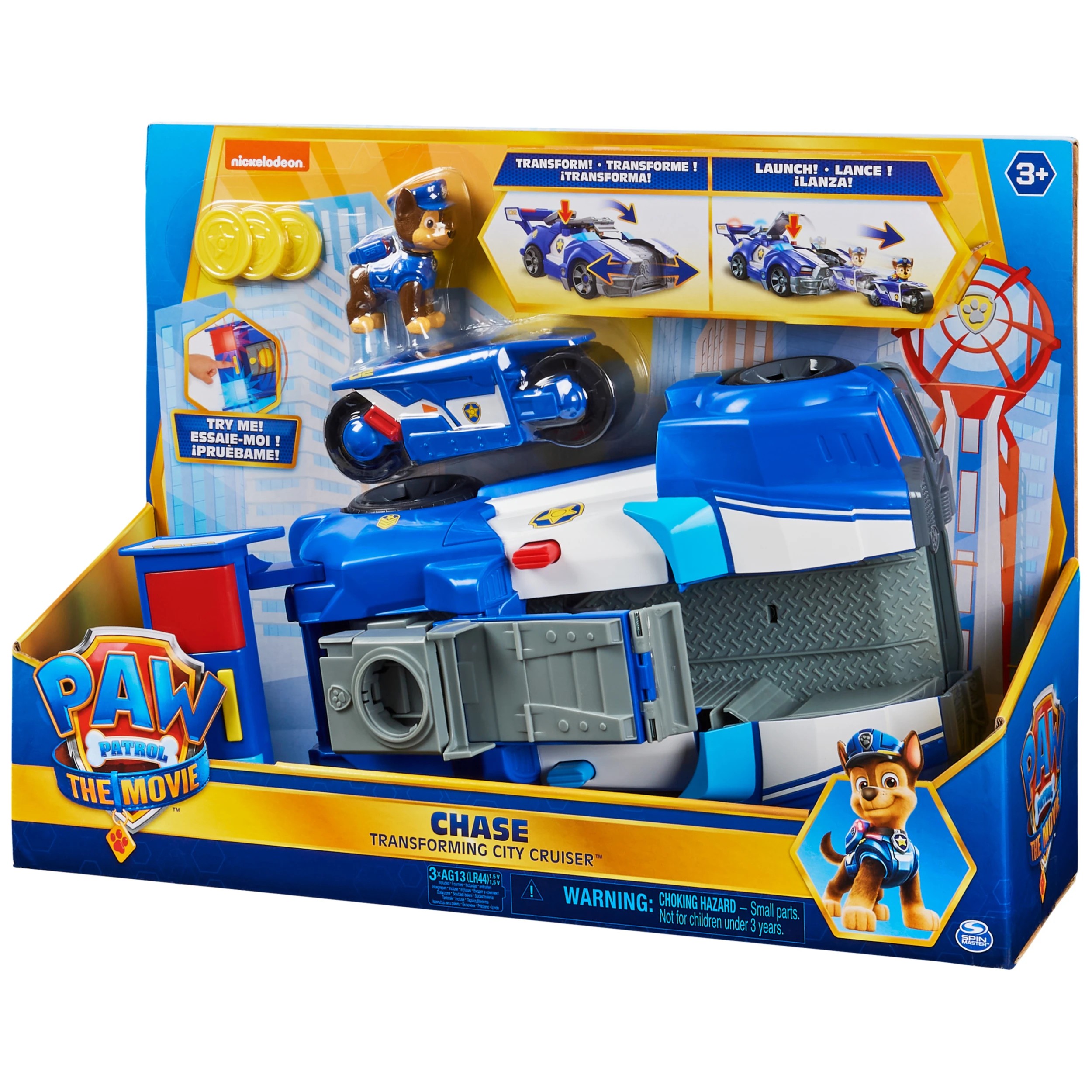 1 PAW Patrol Chase Transforming Vehicle - Multi, 1 of 10