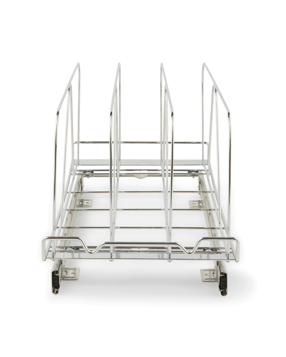 6 Chrome Pull-out Drawer Sliding Organiser, 6 of 10