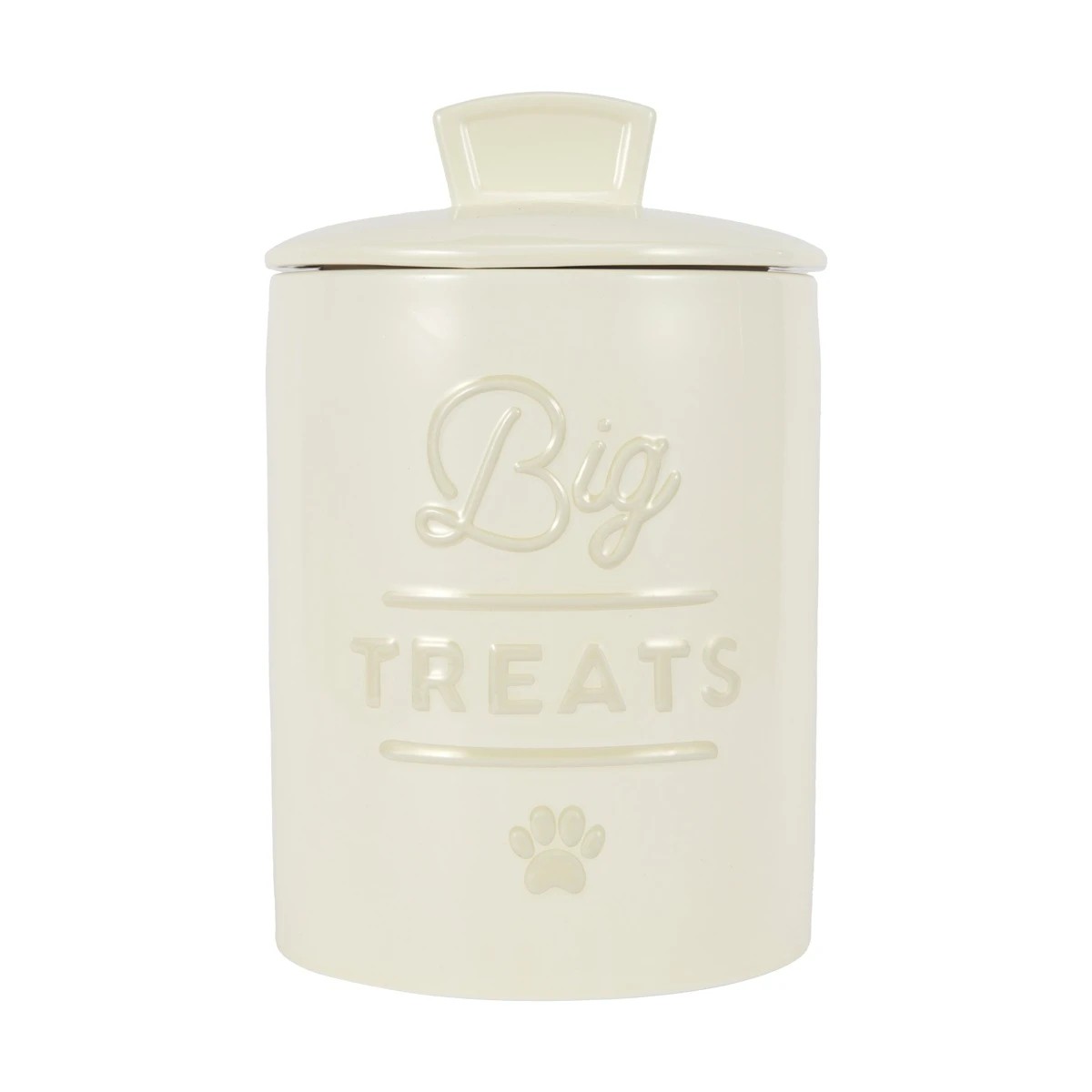 1 Pet Treat Ceramic Jar - Large, 1 of 2