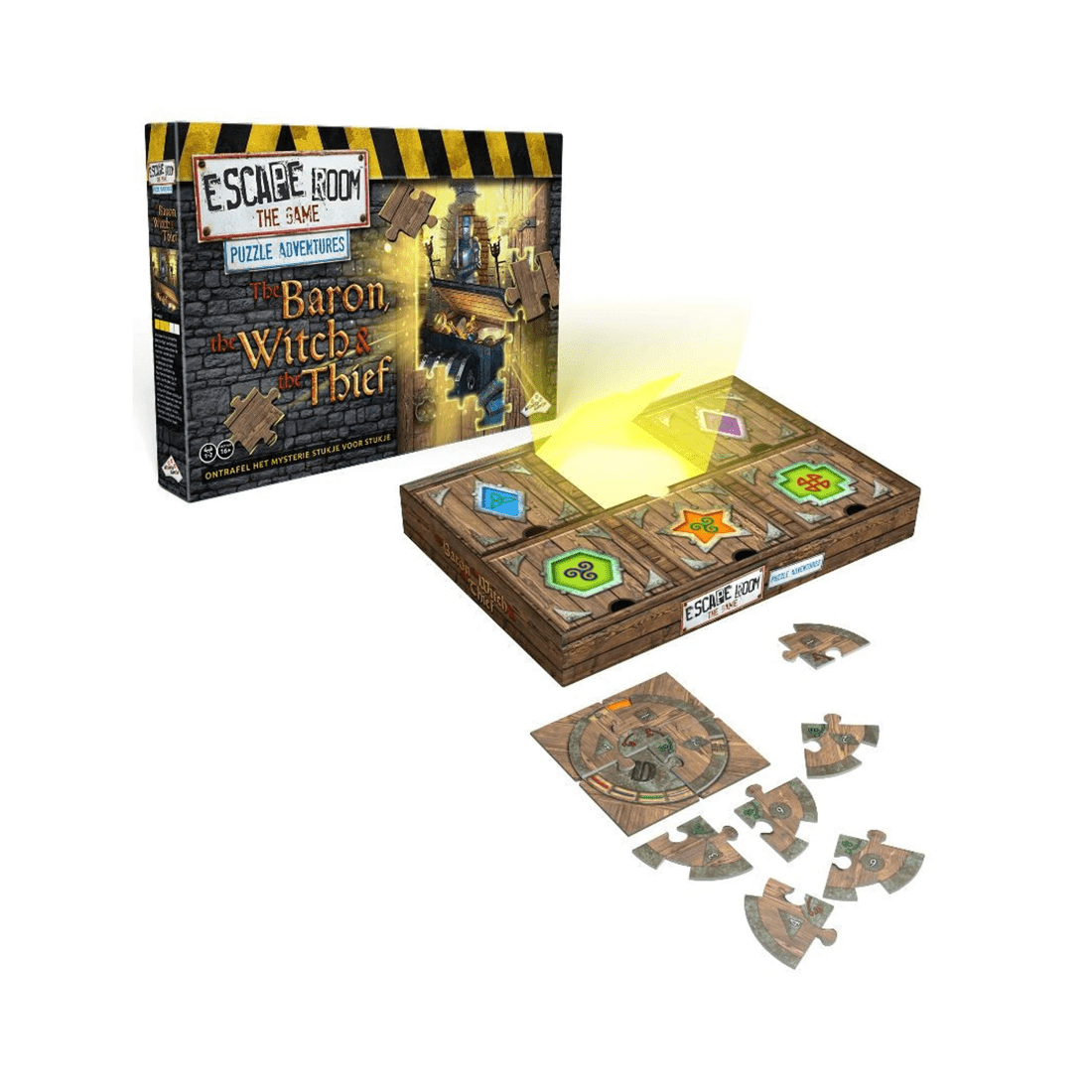 1 Identity Games Escape Room The Game Puzzle Adventures The Baron The Witch and The Thief Board Game, 1 of 1
