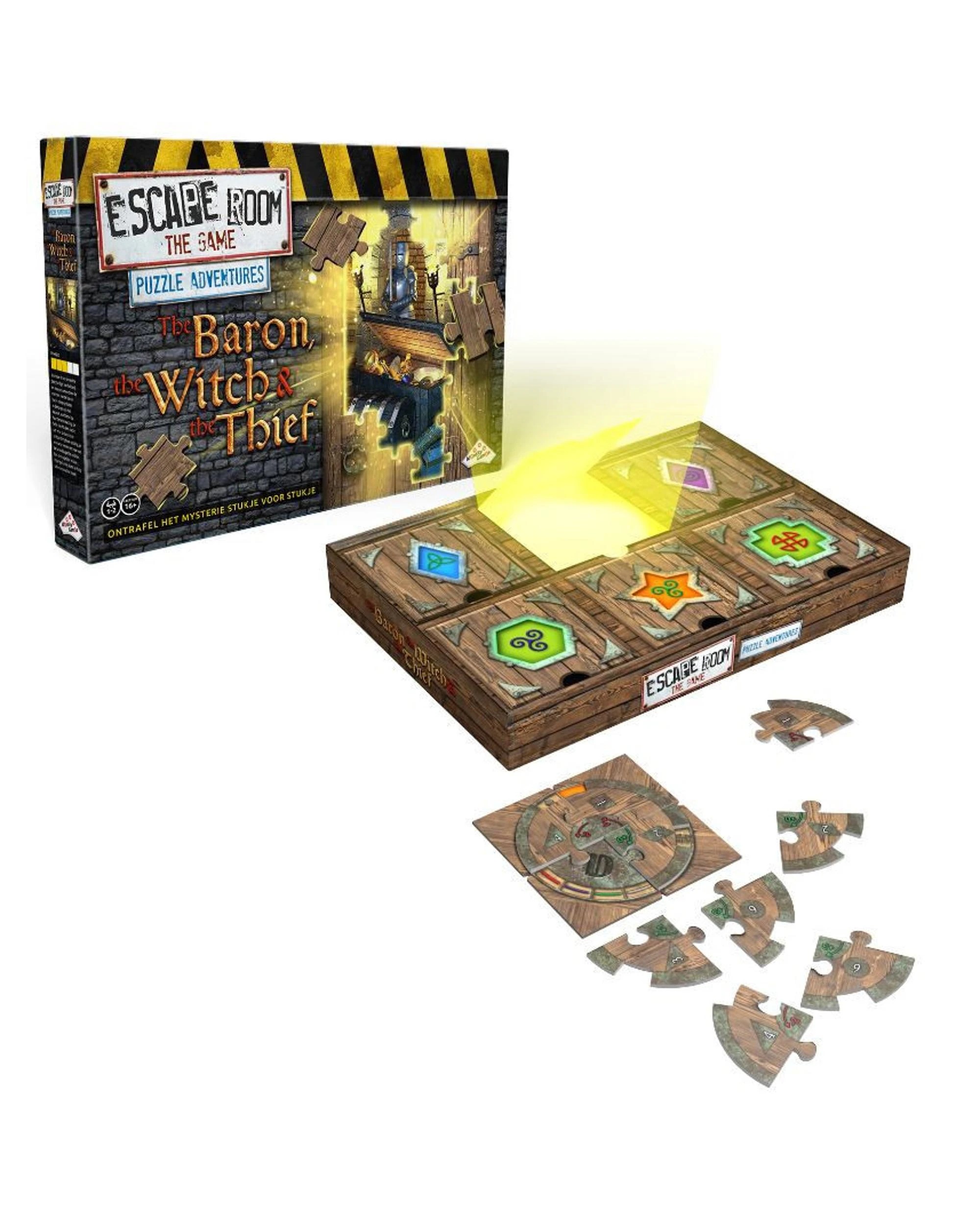 1 Escape Room The Game Puzzle Adventures The Baron The Witch and The Thief Board Game, 1 of 1