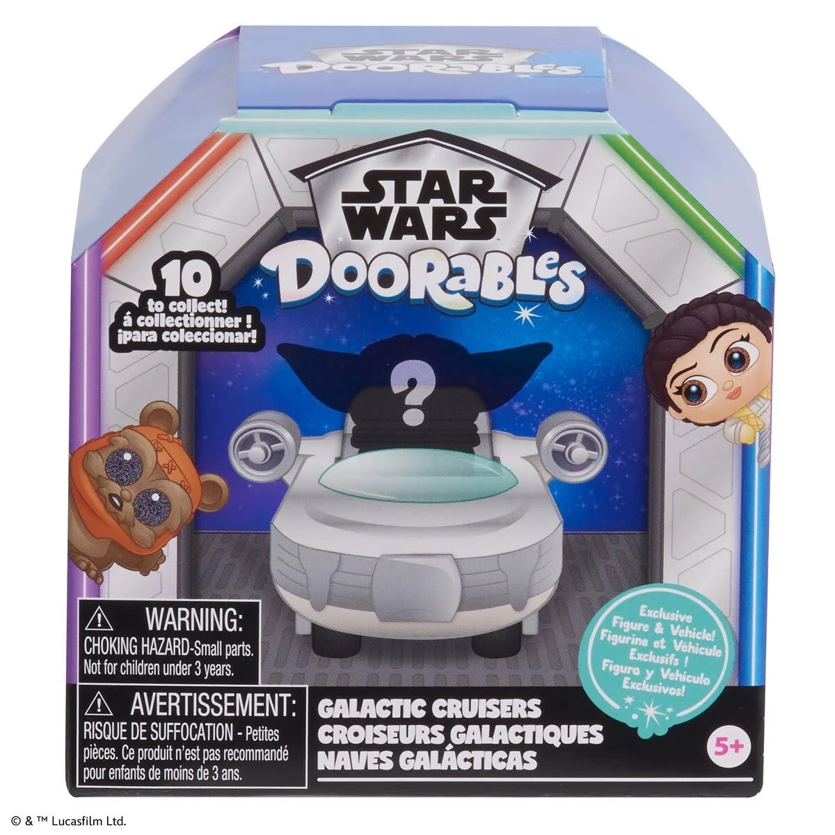 1 Star Wars Doorables Galactic Cruisers - Assorted, 1 of 6