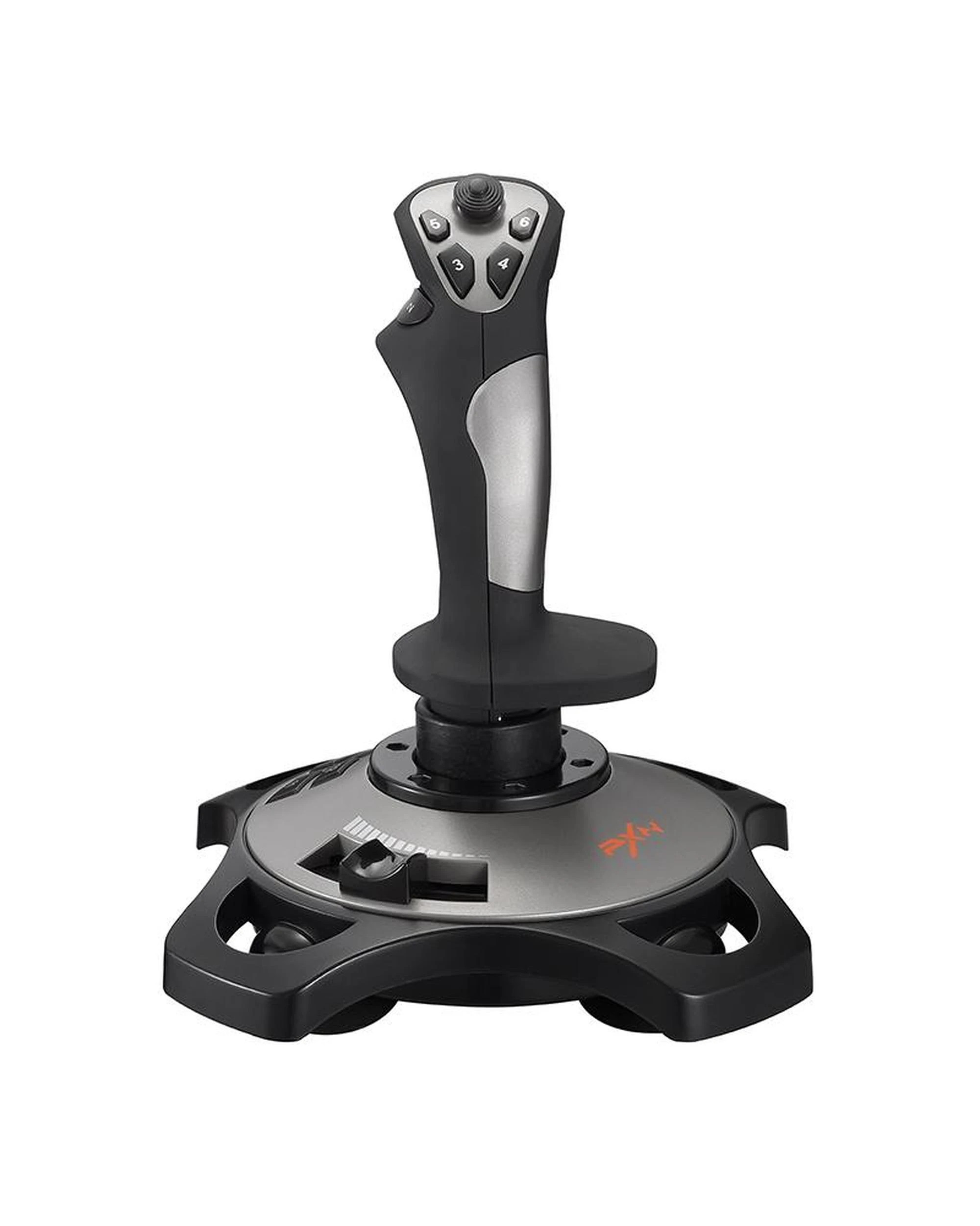 1 PXN-2113PRO Black Wired 4-Axis Flight Joystick PC Simulator Arcade Keyboard Mapping, 1 of 3