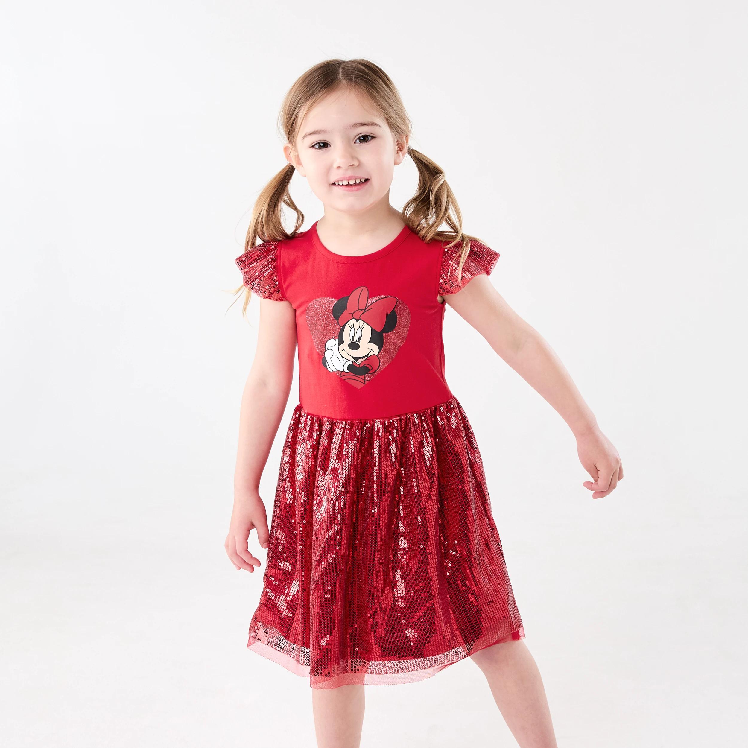 1 Minnie Mouse License Sequin Tutu Dress MINNIE SEQUIN TUTU, 1 of 9
