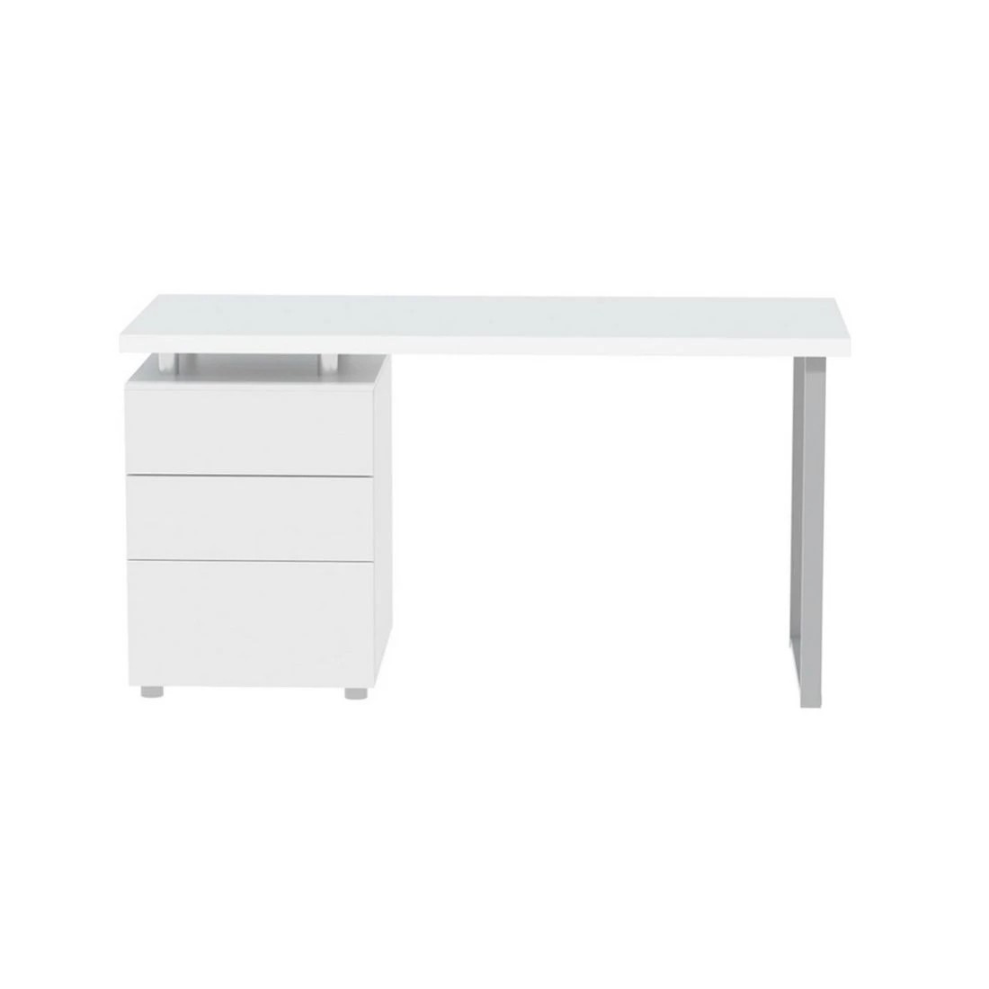 4 Artiss Computer Desk Drawer  140CM - White, 4 of 7