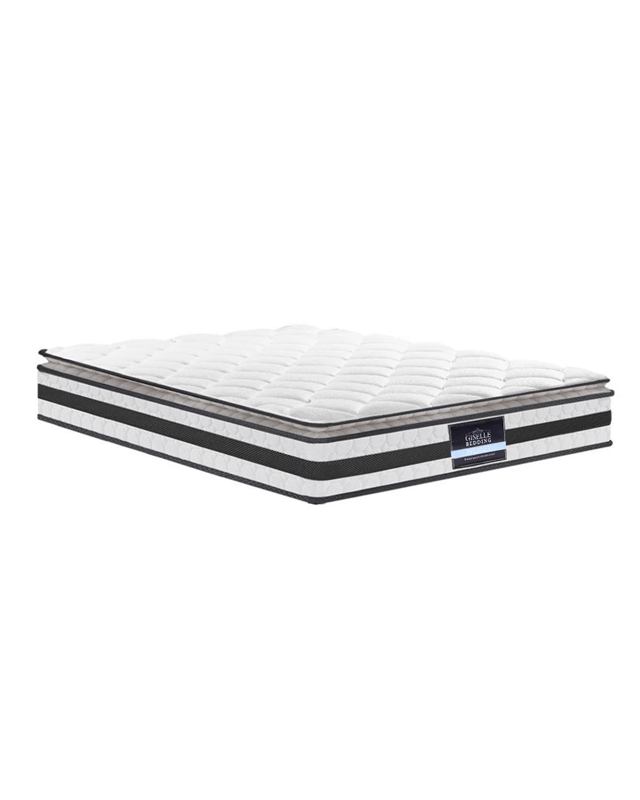 Giselle Bedding 21cm Mattress Pillow Top - Queen Bed - W