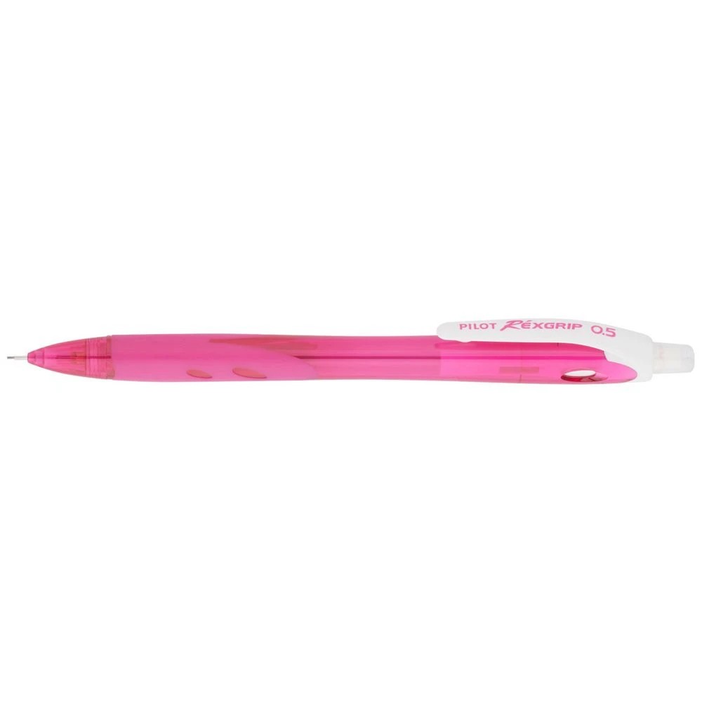 1 PILOT Rexgrip BegreeN Mechanical Pencil 0.5mm Pink, 1 of 1