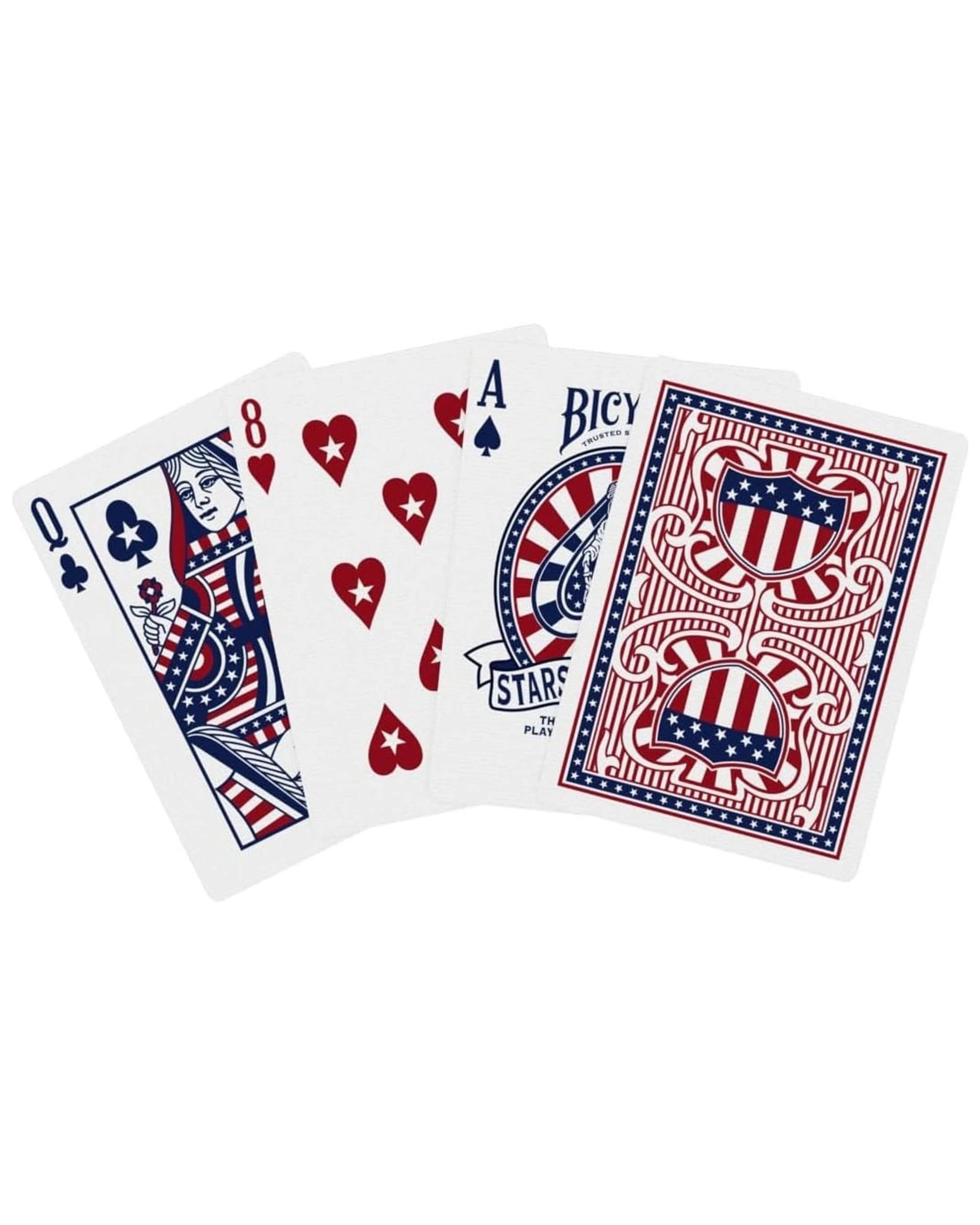 2 Bicycle Stars and Stripes Playing Cards, 2 of 7