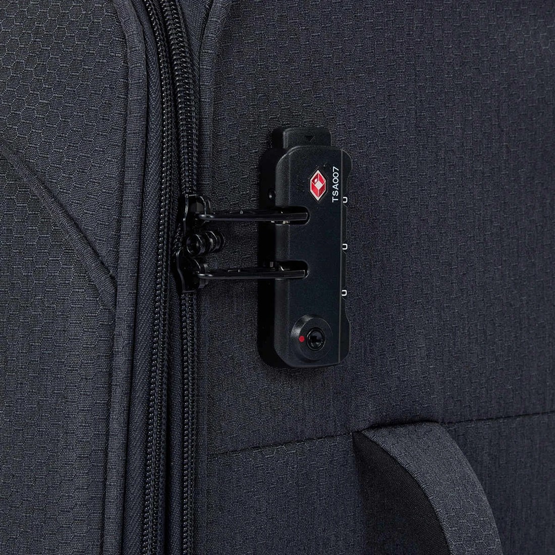 6 49.5cm 8 Wheels Lightweight Soft Case - Charcoal, 6 of 8