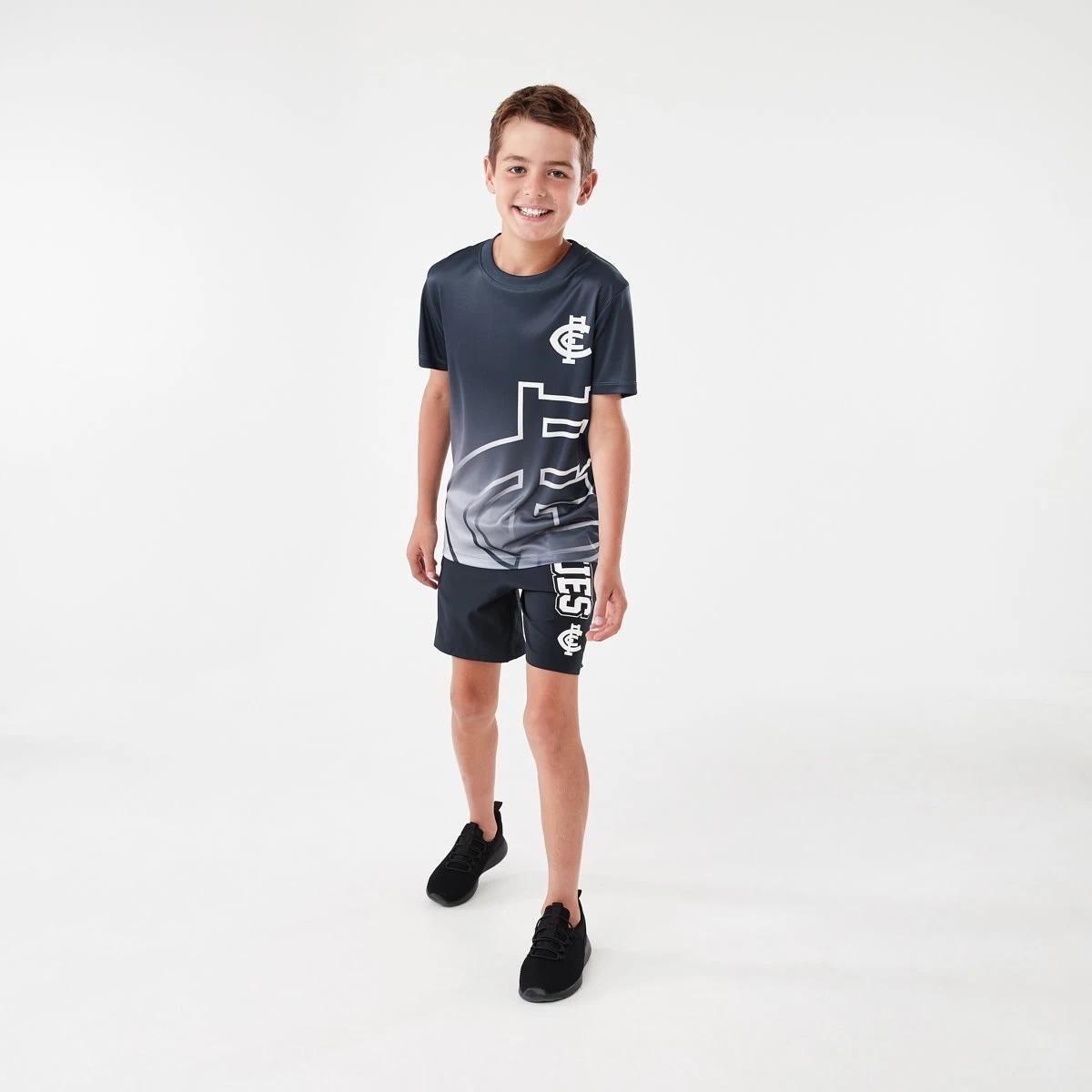 7 Official AFL Kids Training T-shirt Carlton, 7 of 10