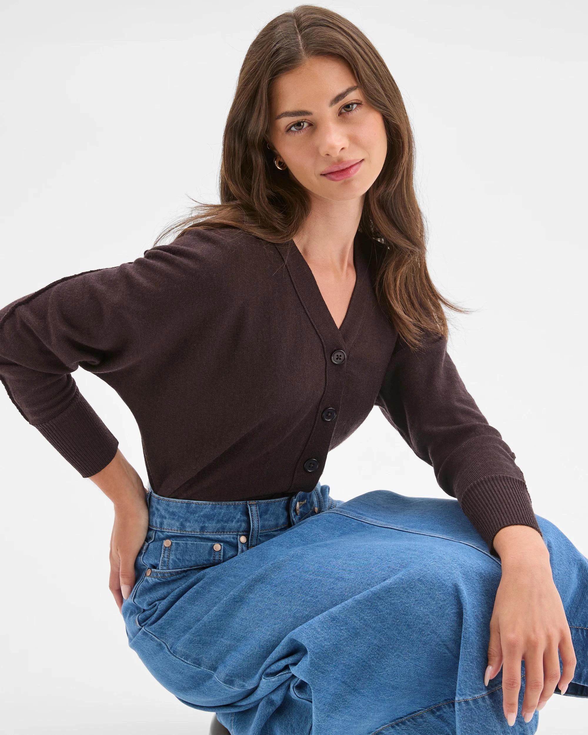 3 Target Petites Petites A-Line Midi Denim Skirt MID WASH, 3 of 8