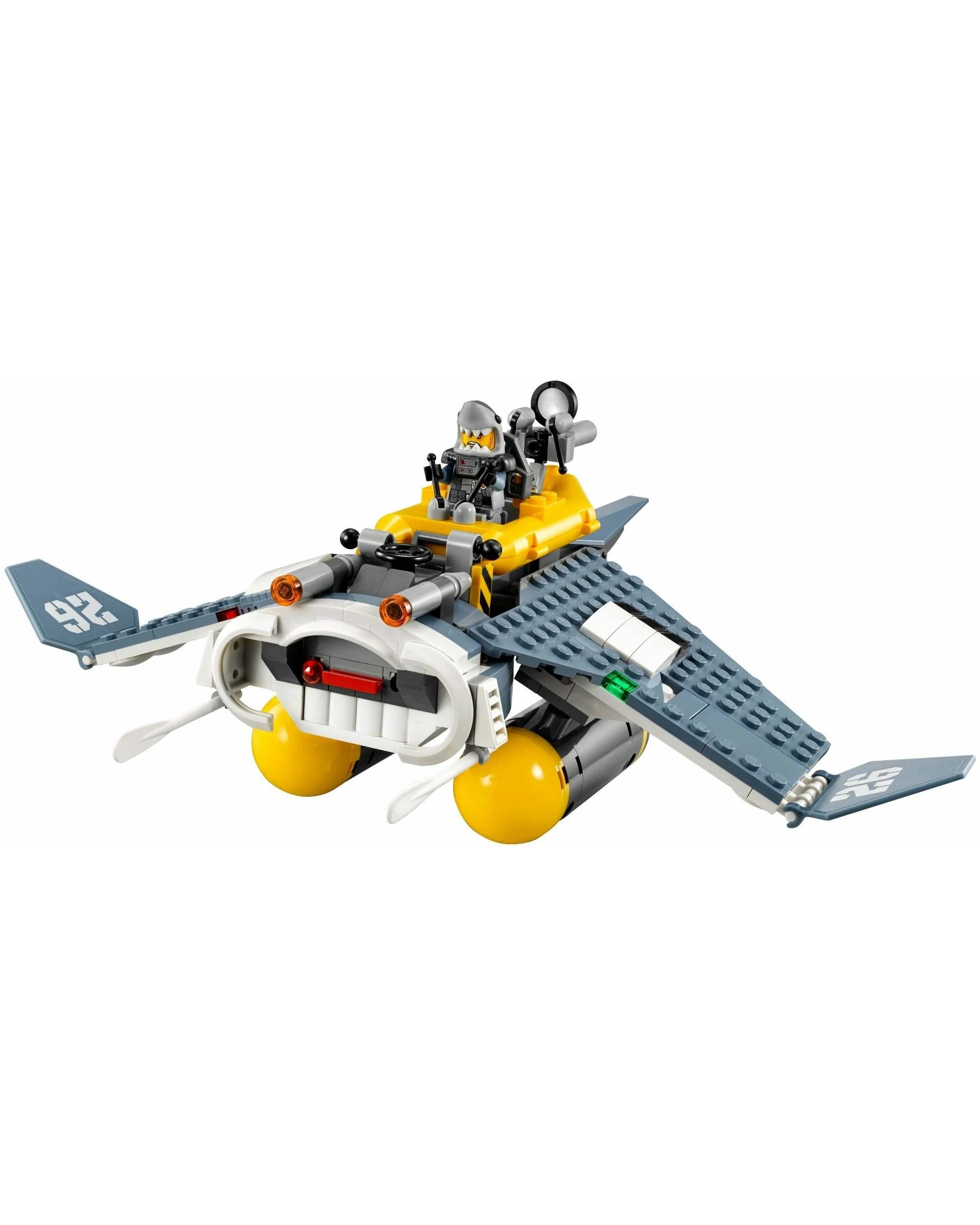 2 LEGO 70609 Manta Ray Bomber - NINJAGO Movie Cole's Plane, 2 of 5