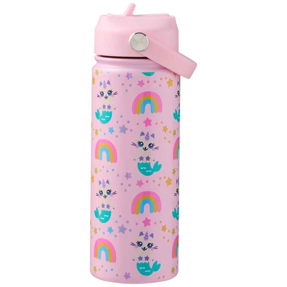 4 Studymate Purrmaid Drink Bottle 550mL, 4 of 4