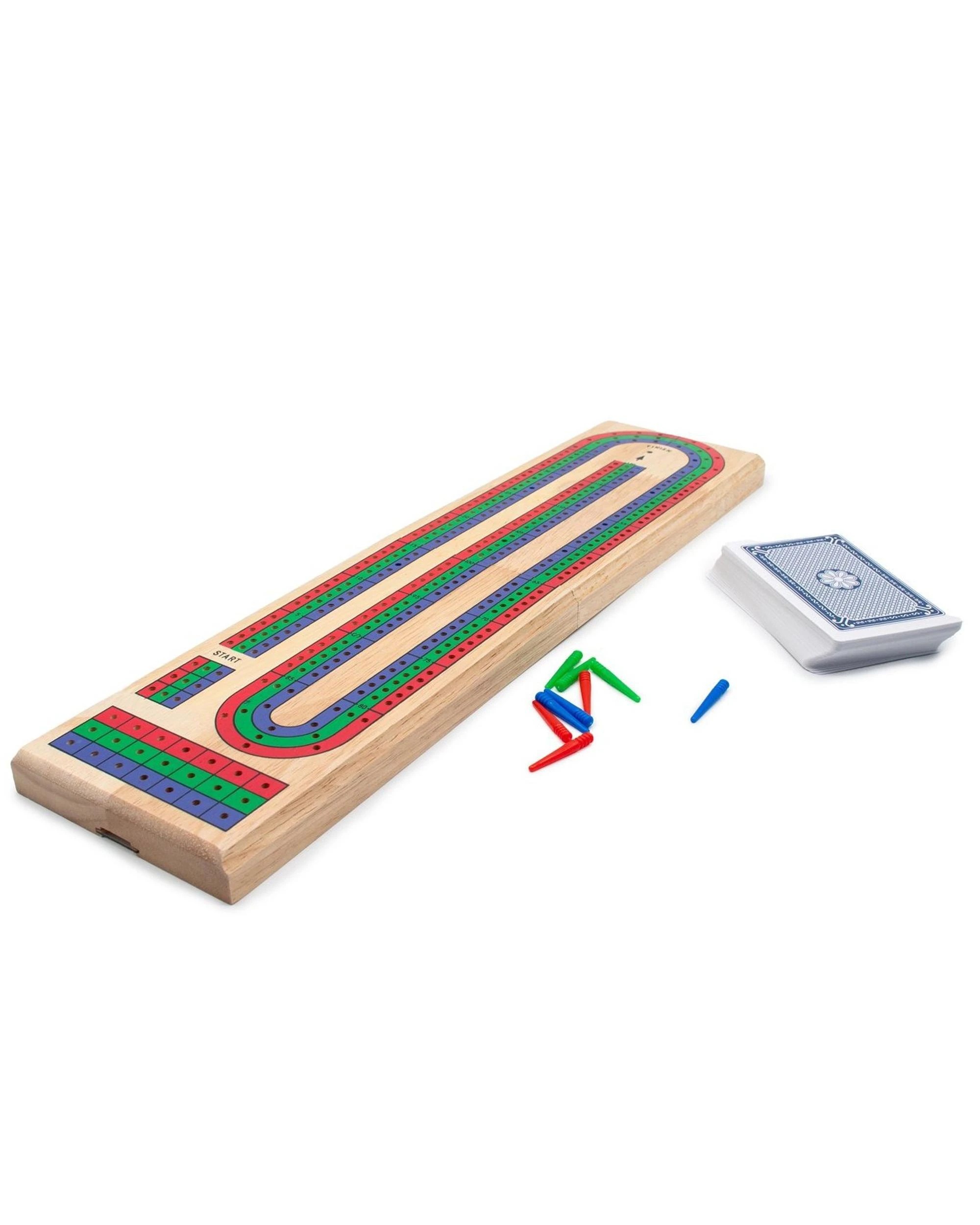 2 LPG Classics Cribbage Set with Foldable Board, 2 of 7