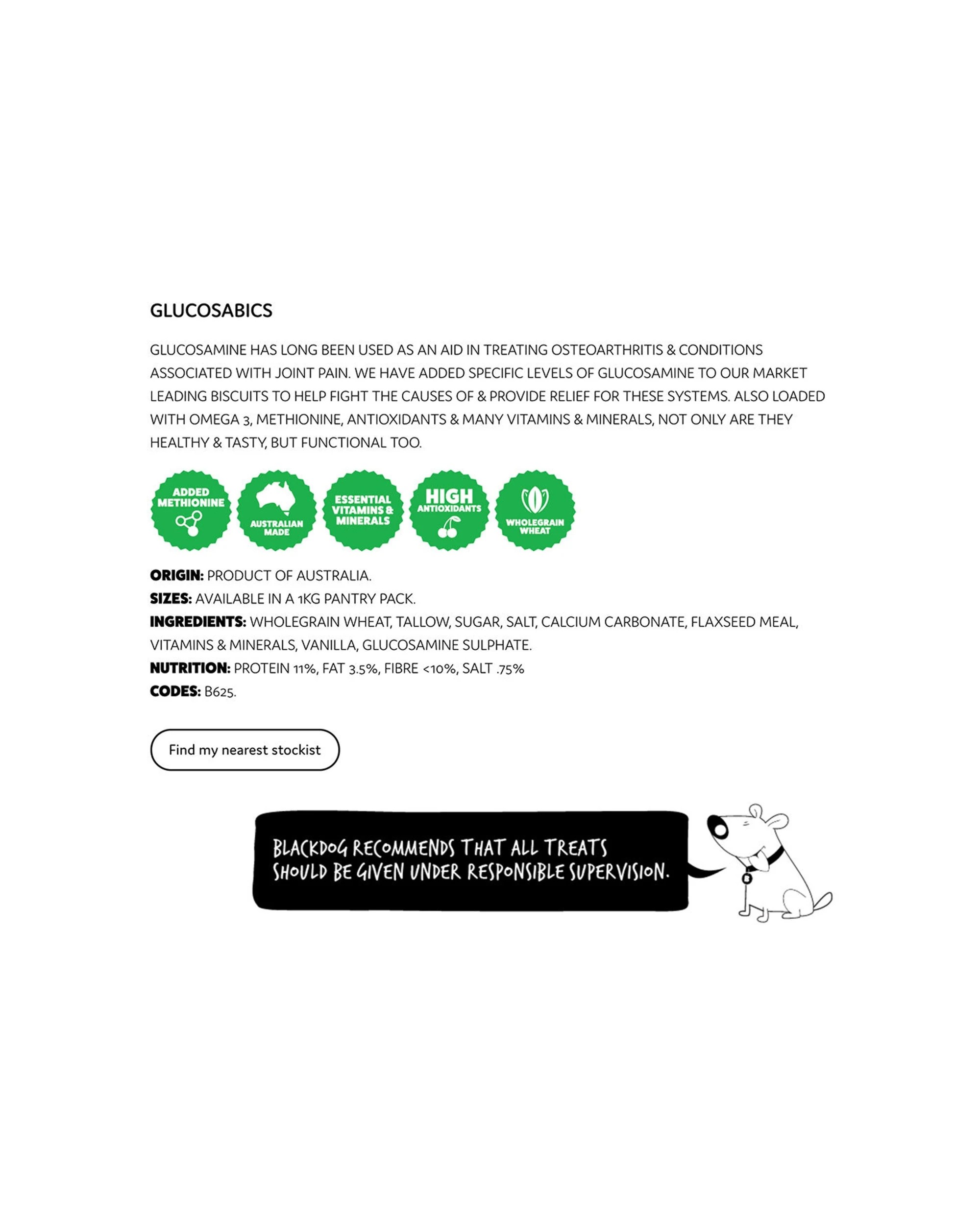 3 Blackdog Glucosabics 1kg, 3 of 3