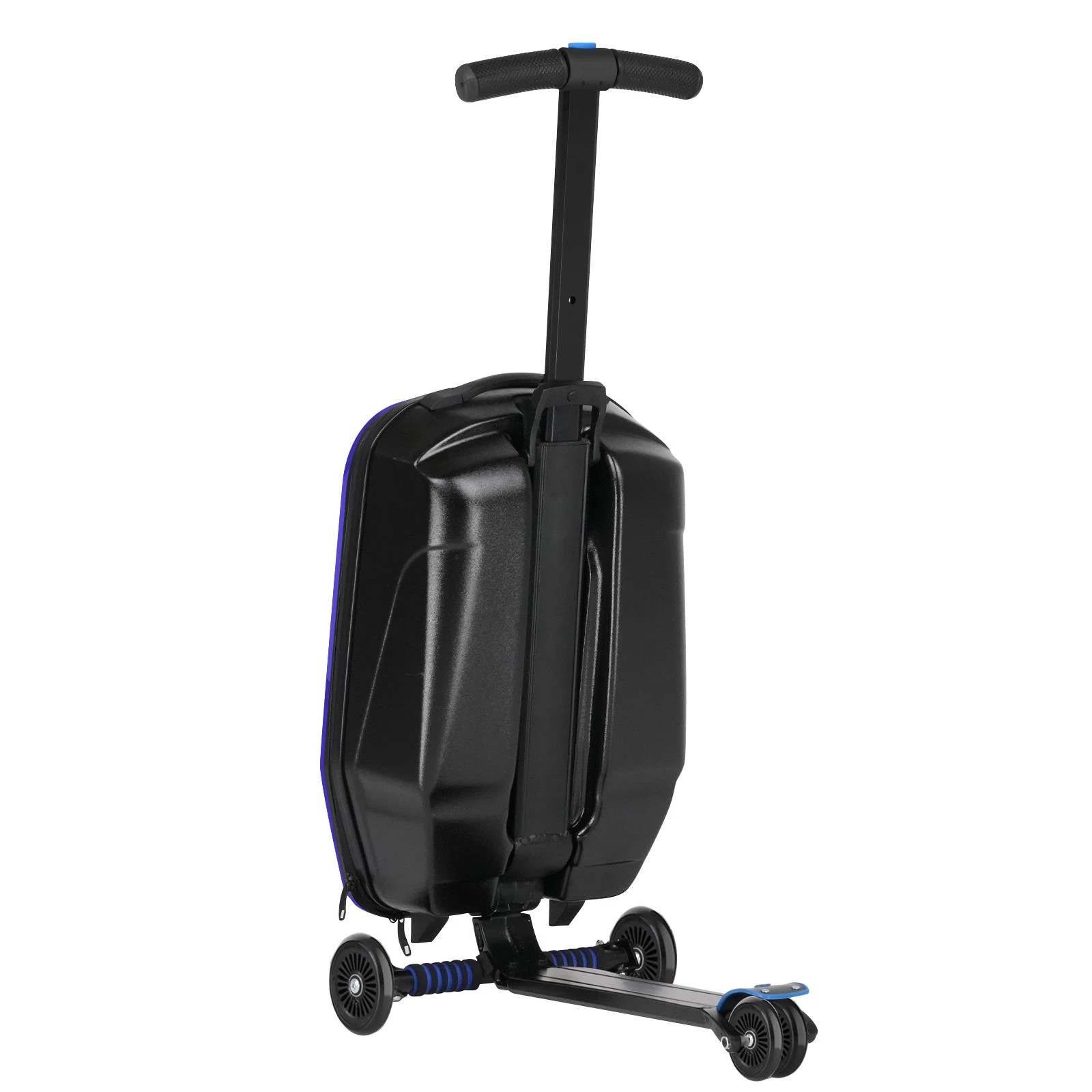 4 Advwin 2-in-1 Foldable Scooter Suitcase LED Wheels Ride-on LuggageCarry-on Luggage & Travel Scooter Ride-on Suitcase, 4 of 10