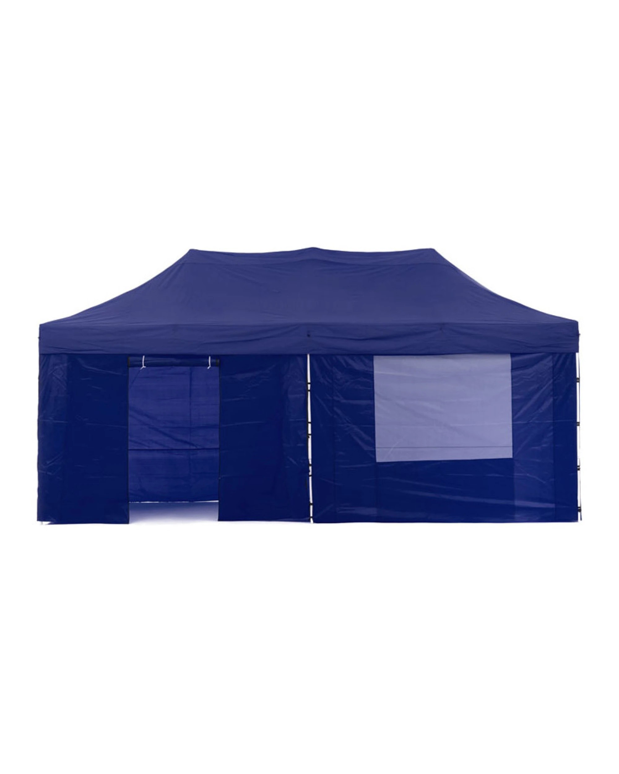 4 Wallaroo 3m x 6m Outdoor Gazebo Folding Party Tent Marquee Canopy Camping Beach - Blue, 4 of 7
