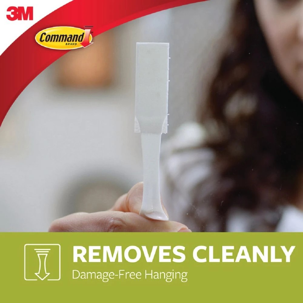 7 3M Command Large Picture Hanging Strip White 4 Pack, 7 of 8