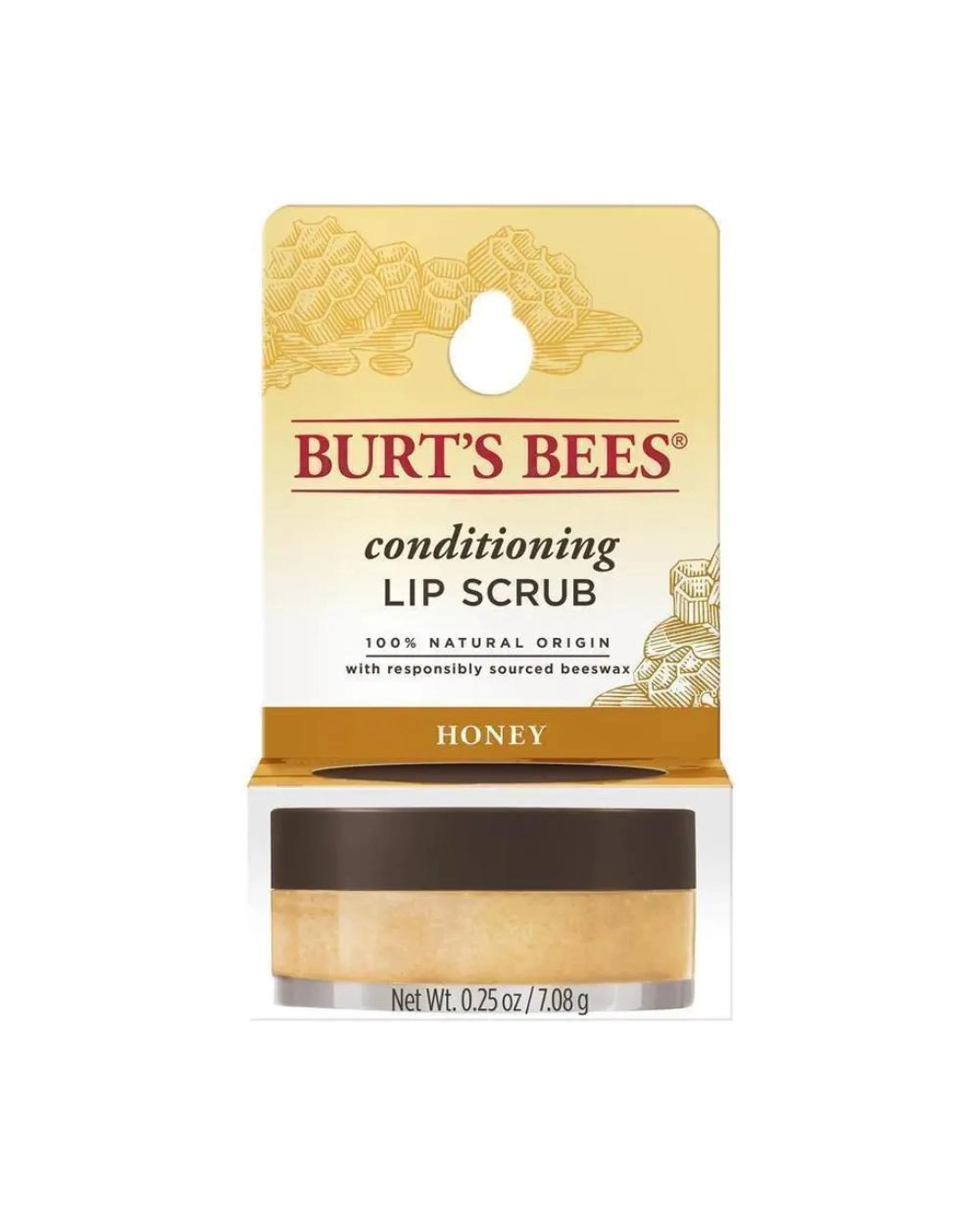 2 2 x Burt's Bees Conditioning Lip Scrub 7.08g - Honey, 2 of 4