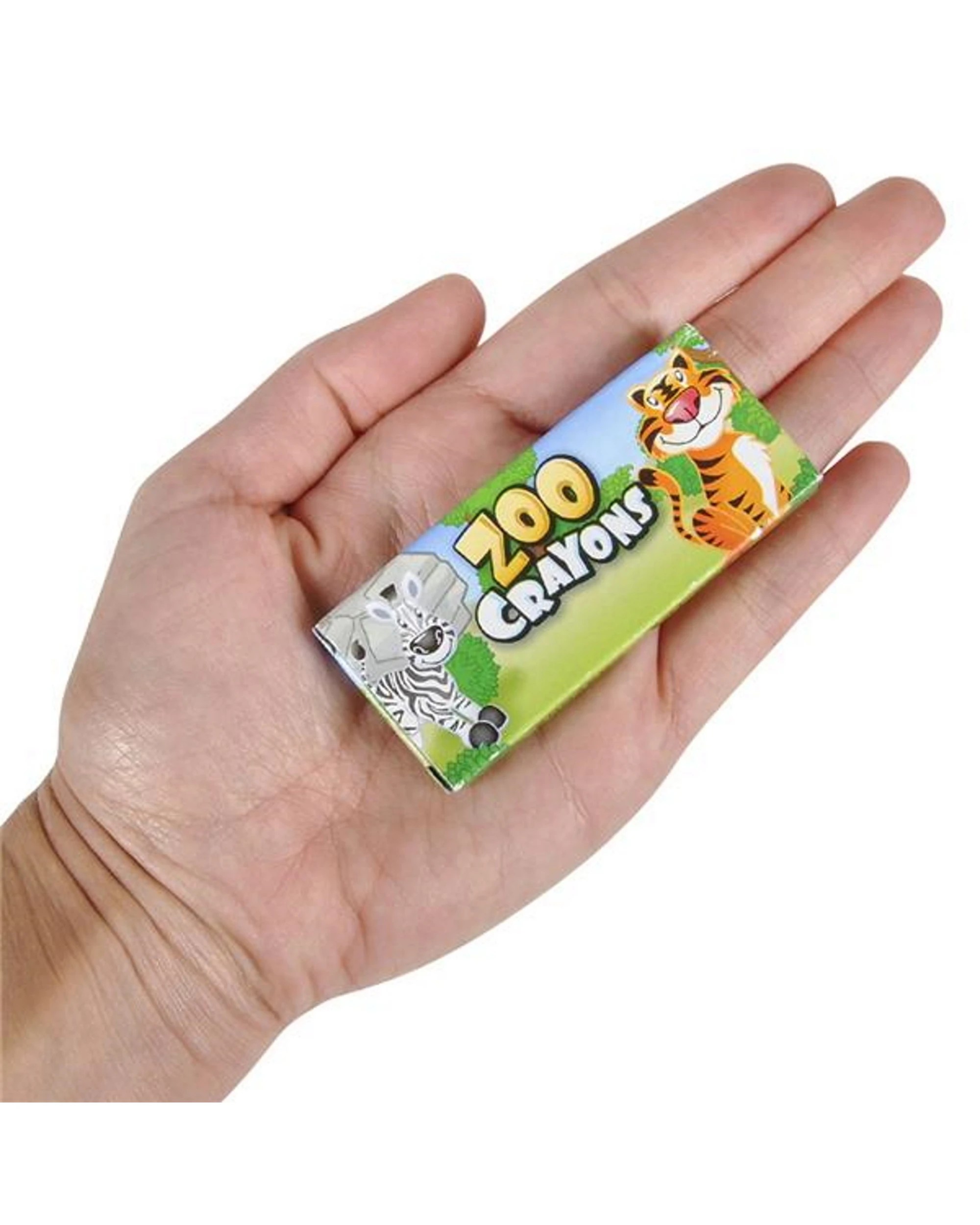 2 RI Novelty Zoo Animal Mini Crayons Pack of 12, 2 of 2