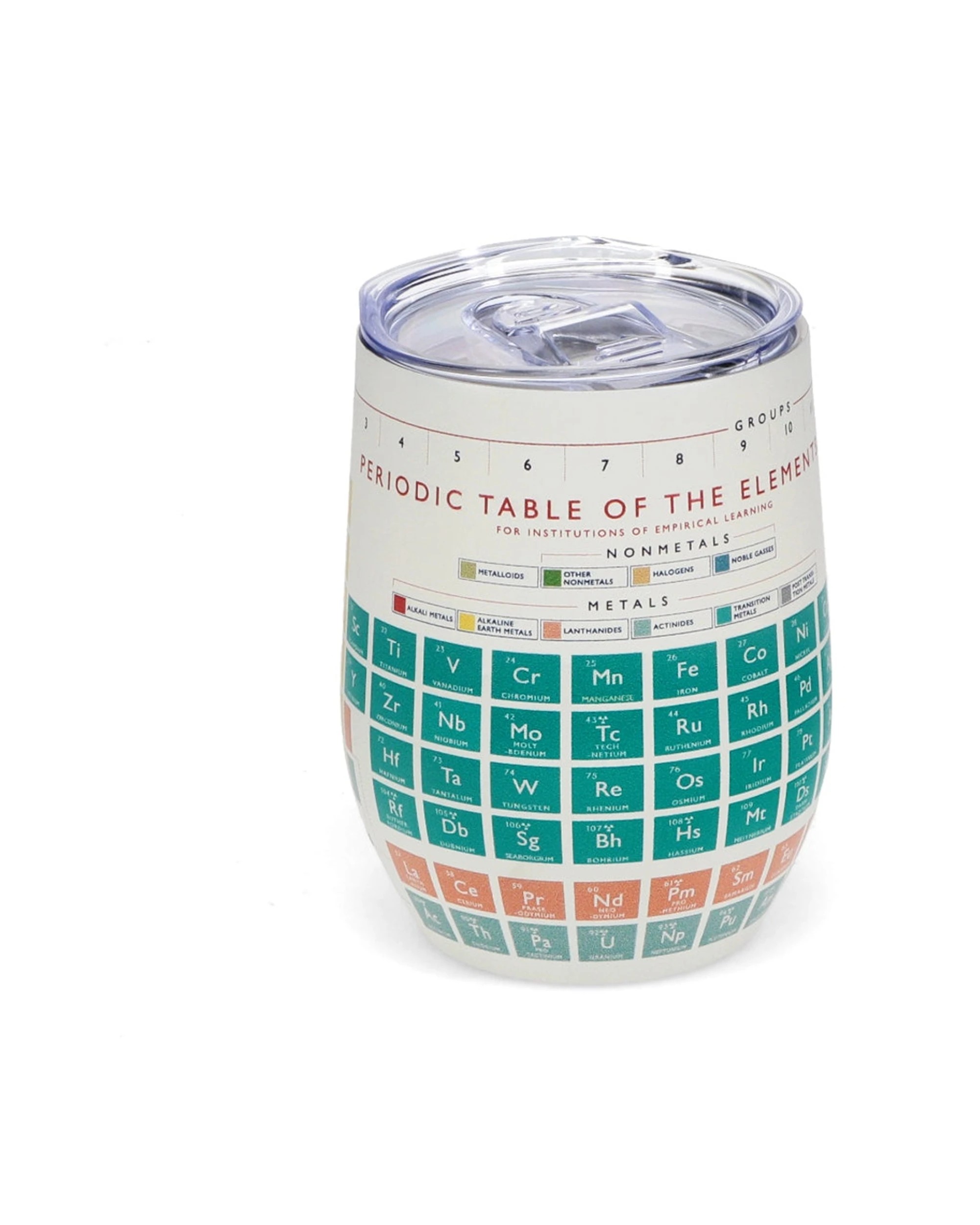 Rex London Reusable Travel Cup Periodic Table Stainless Steel 350ml ...