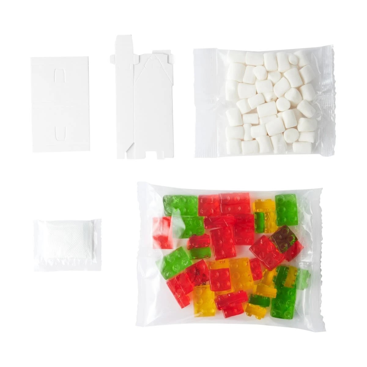 2 Amos 4D Gummy Blocks Christmas House Kit 220g, 2 of 9