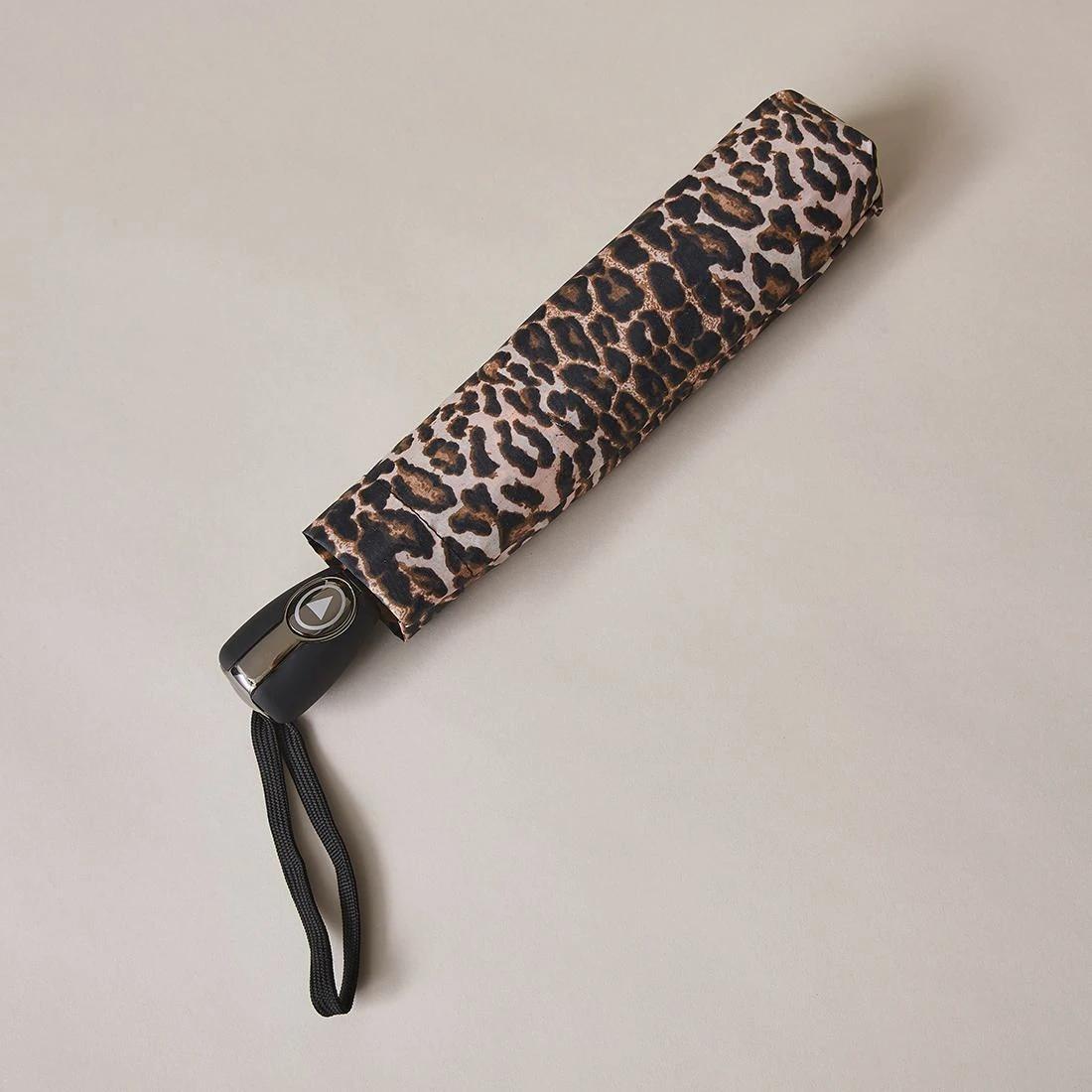 4 Target Leopard Print Auto Umbrella LEOPARD, 4 of 4